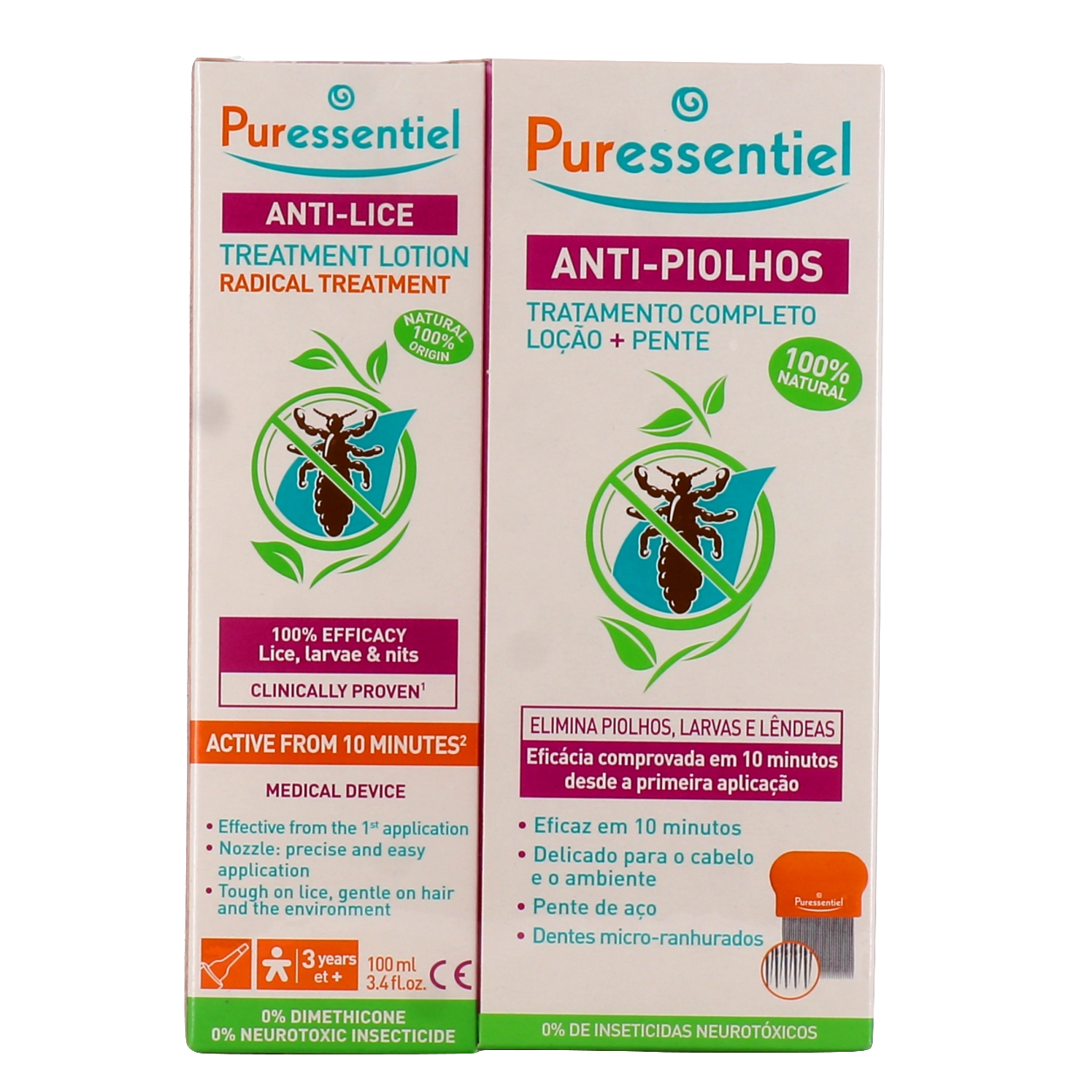 Puressentiel Anti-Poux Lotion 100 ml Pas Cher - Anti-poux