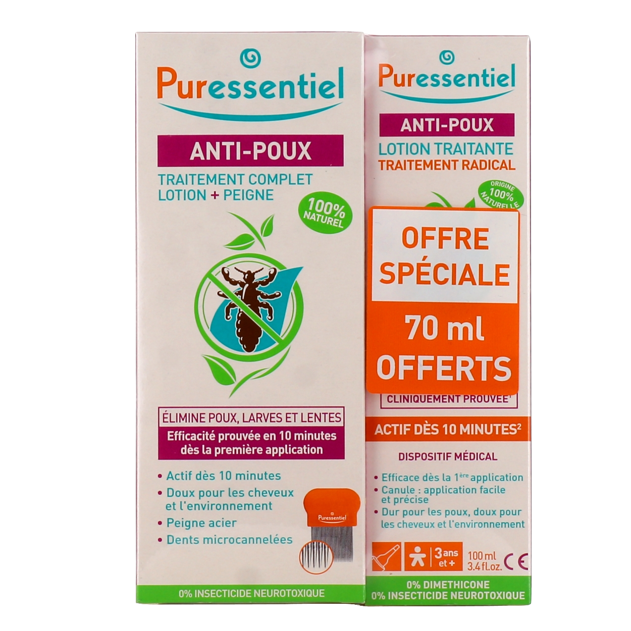 Duo LP pro lotion anti poux - 2 x 150ml - Pharmacie en ligne