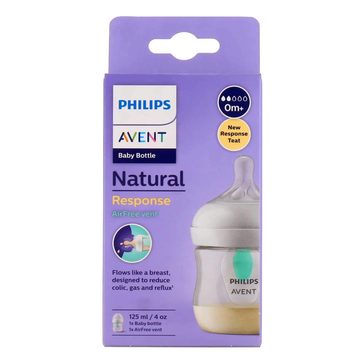 Avent biberon anti colique Natural Response - Valve AirFree
