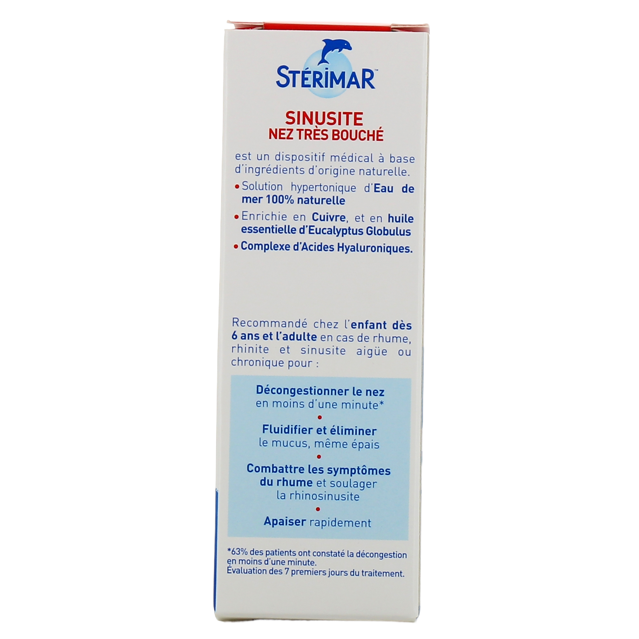 Stérimar Sinusite Nez Très Bouché - Hypertonique - Spray Nasal 50 ml -  Paraphamadirect