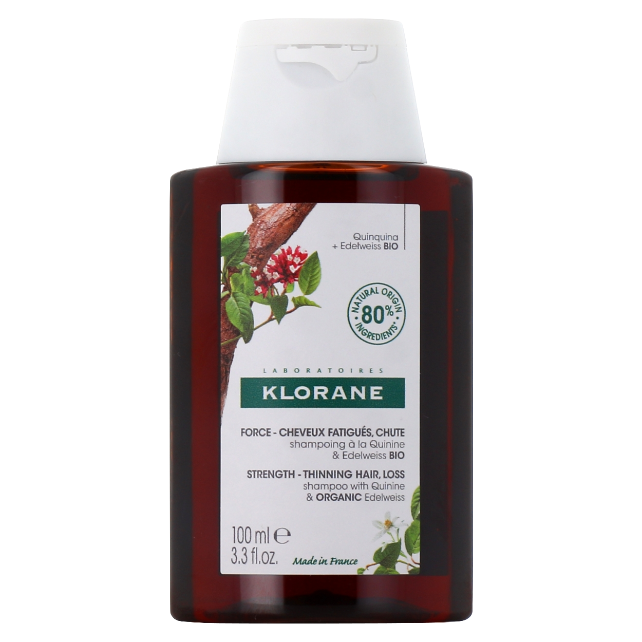 Klorane - Sérum antichute à la Quinine & Edelweiss(100 ml)