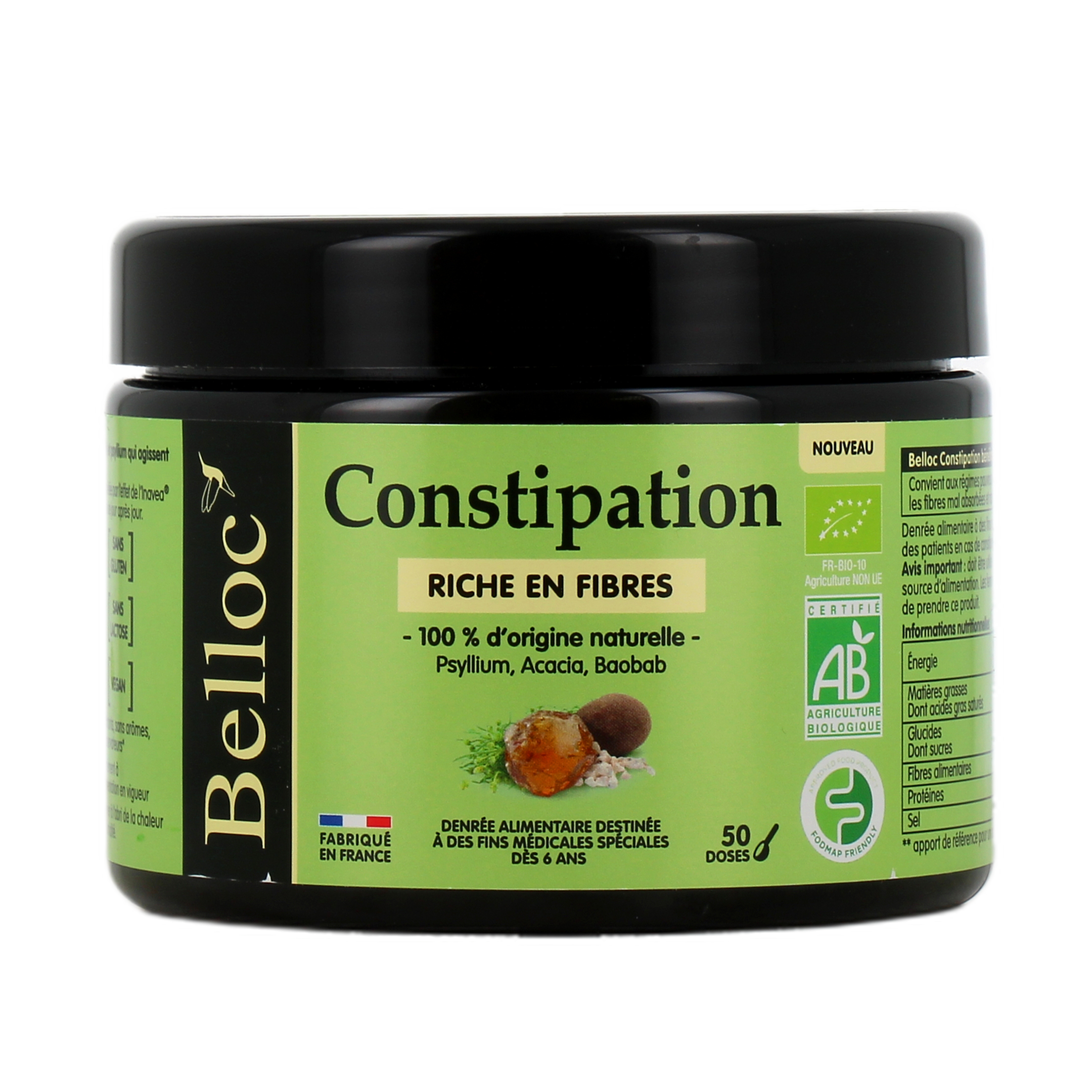 Digestic - Laxatif contre la constipation 100% naturel, 60 capsules