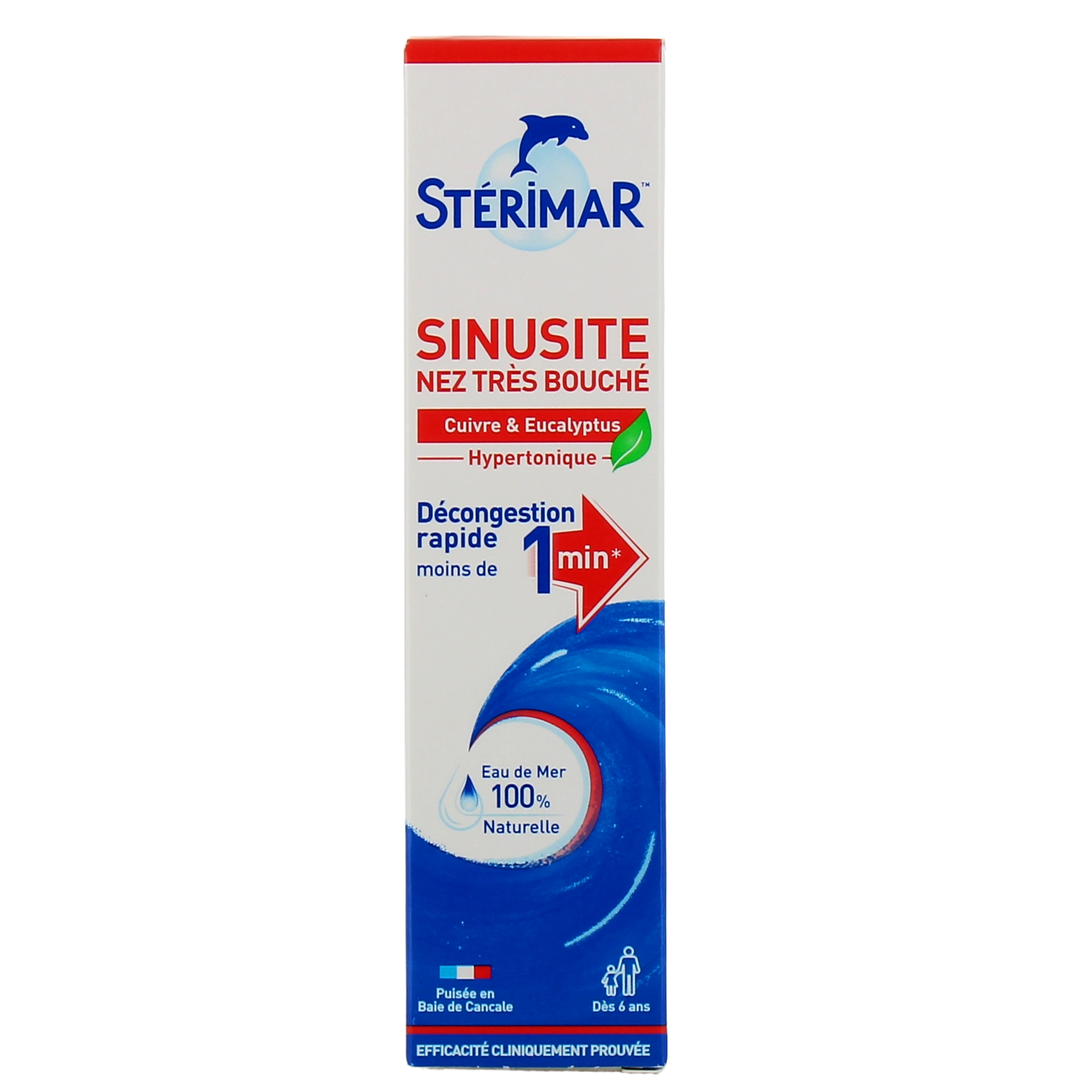 Stérimar sinusite nez très bouché 50 ml