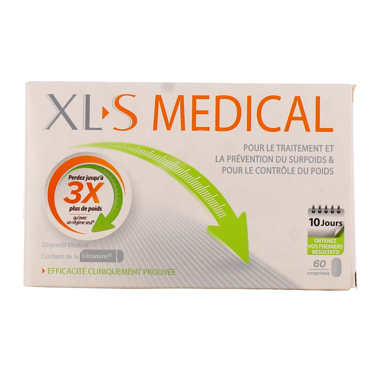 XLS MEDICAL Minceur CAPTEUR DE GRAISSES (60 comprimés)-Pharmacie VEAU