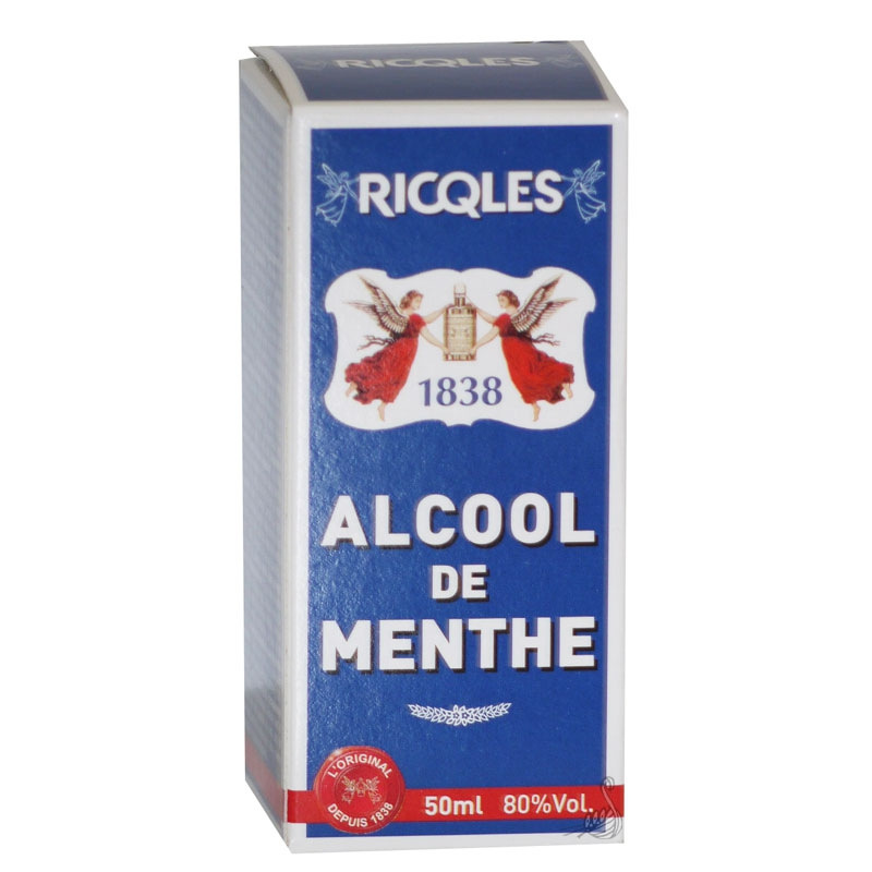 Alcool de menthe Ricqles - flacon 30 ml