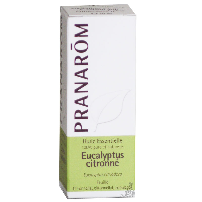 PRANARÔM - Eucalyptus Citronné - Huile Essentielle Chémotypée -  Articulations Et Muscles - 100% Pure Et Naturelle - HECT - 10 ml