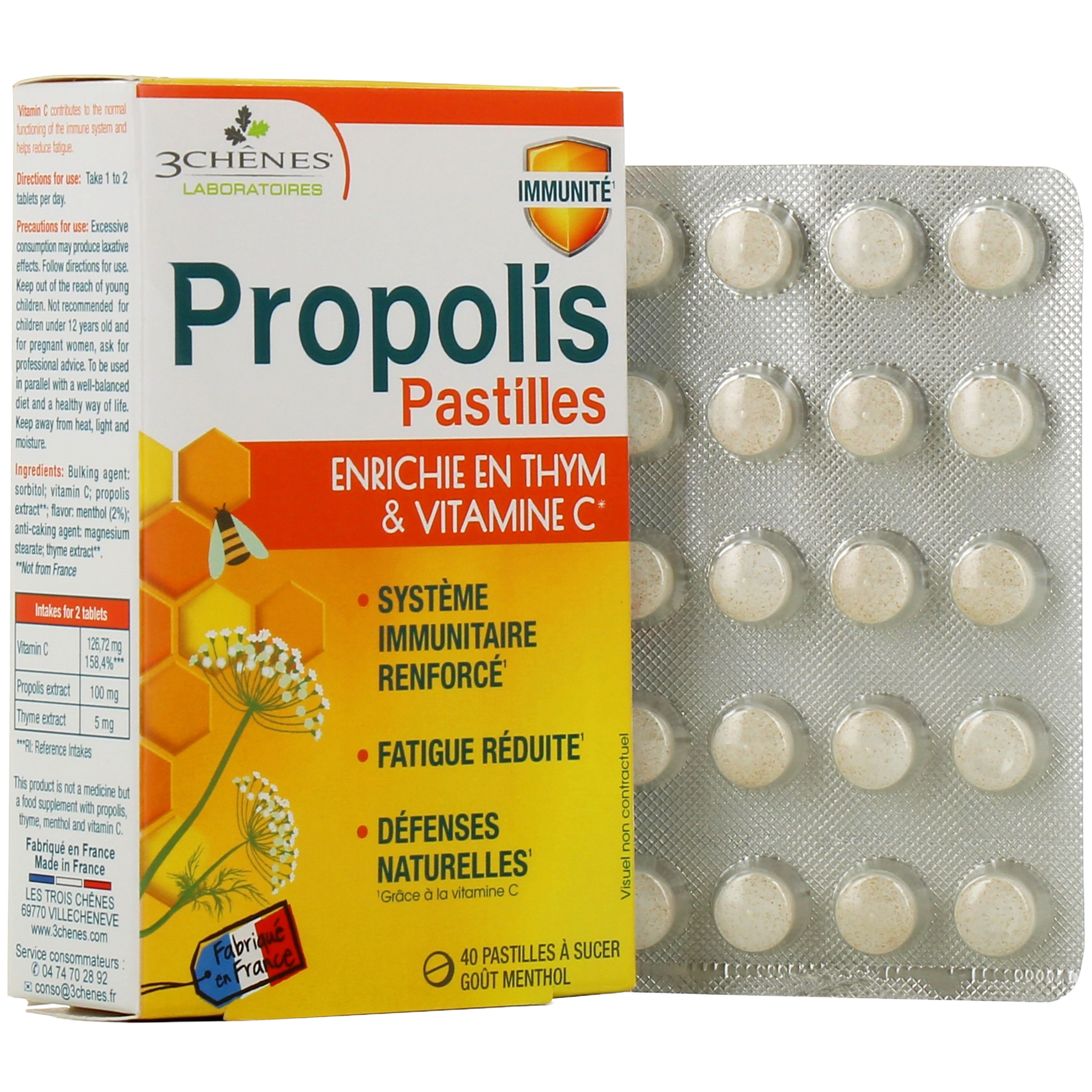 Propolis en Gélules – 100% naturelle Fabriquées en France