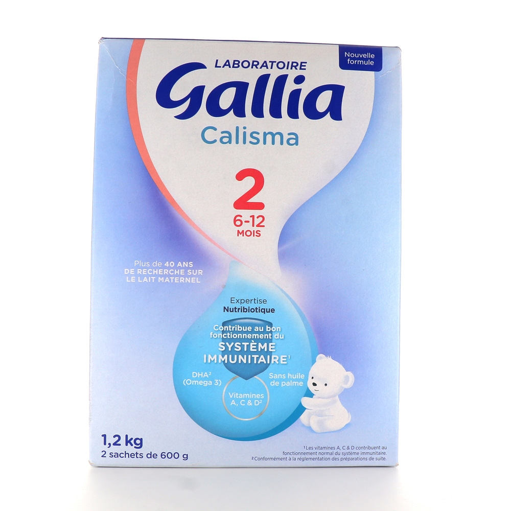 Gallia Calisma Relais 2 6-12 Mois 400 g
