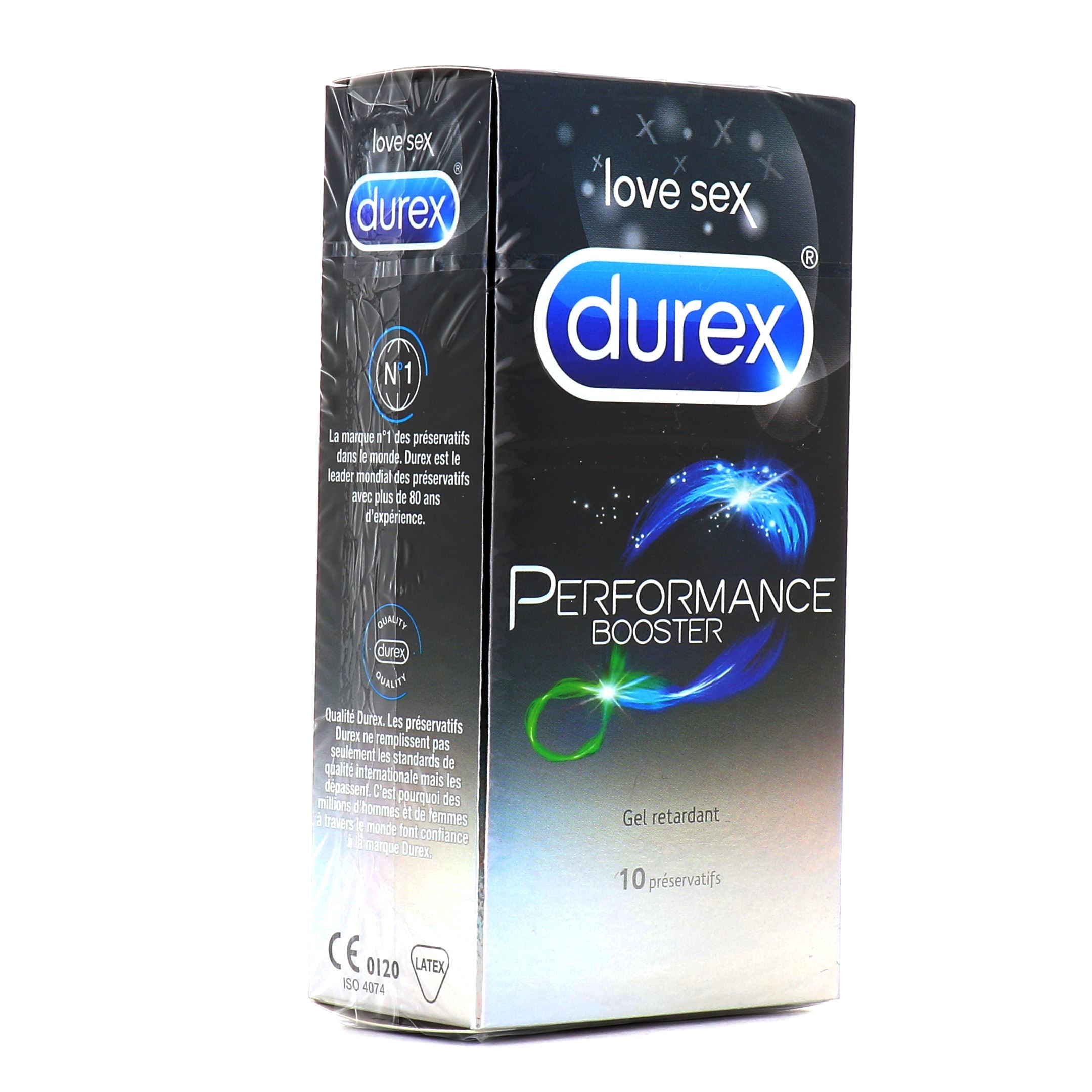 Acheter Préservatifs à effet retardant Performance Booster Durex x10
