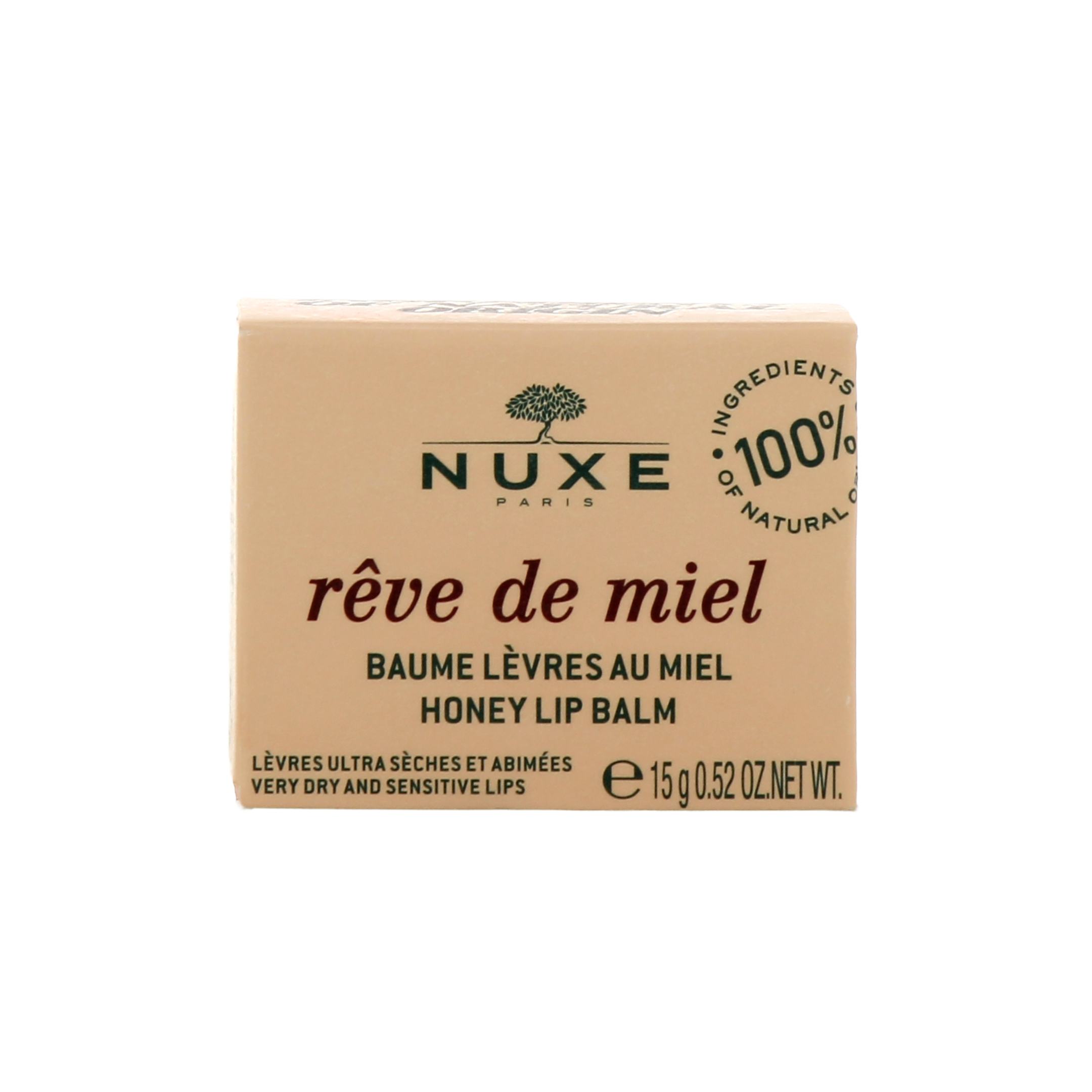 NUXE Rêve de Miel Baume Lèvres Ultra-Nourrissant, 15 g - Boutique en ligne  Cosmeterie