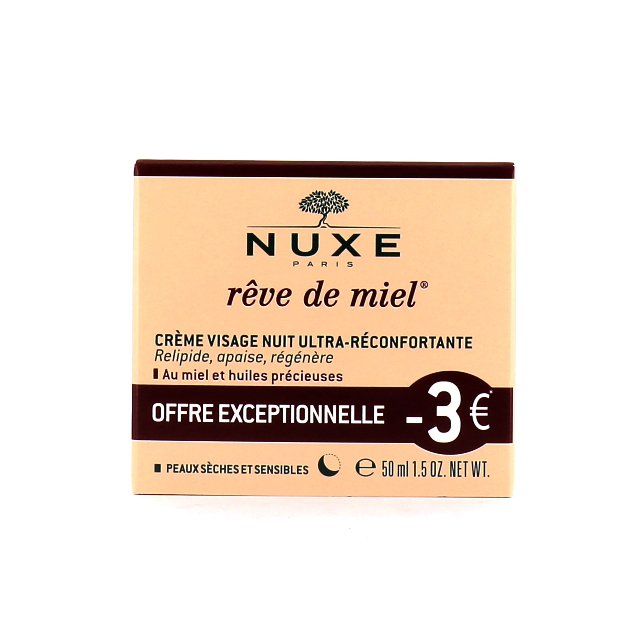Crème Visage Ultra-Réconfortante - Rêve de Miel - NUXE