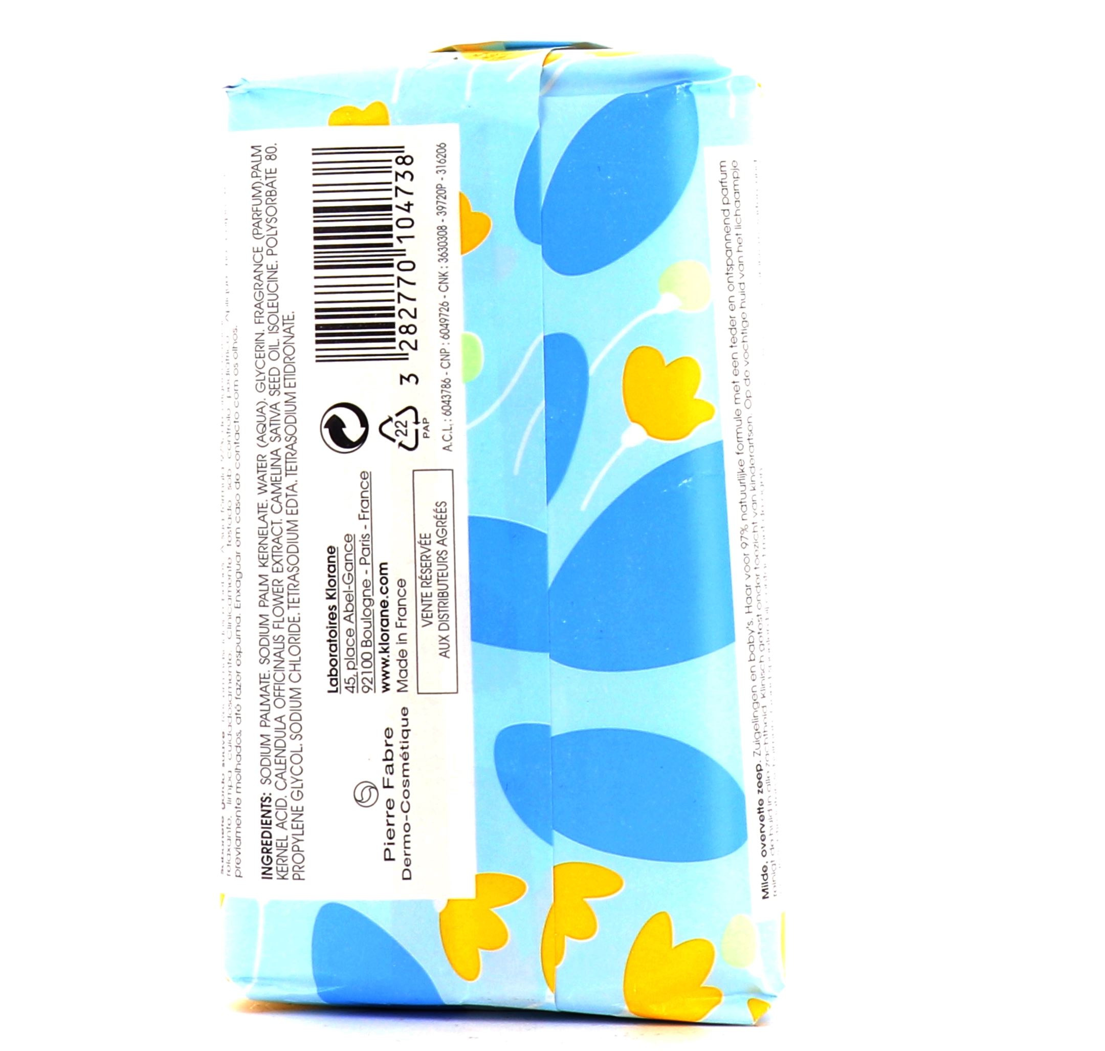 4-Pack IDOLE BABY SOAP with Glycerin & Vitamin E - 75g (each) SAVON BEBE  JABON