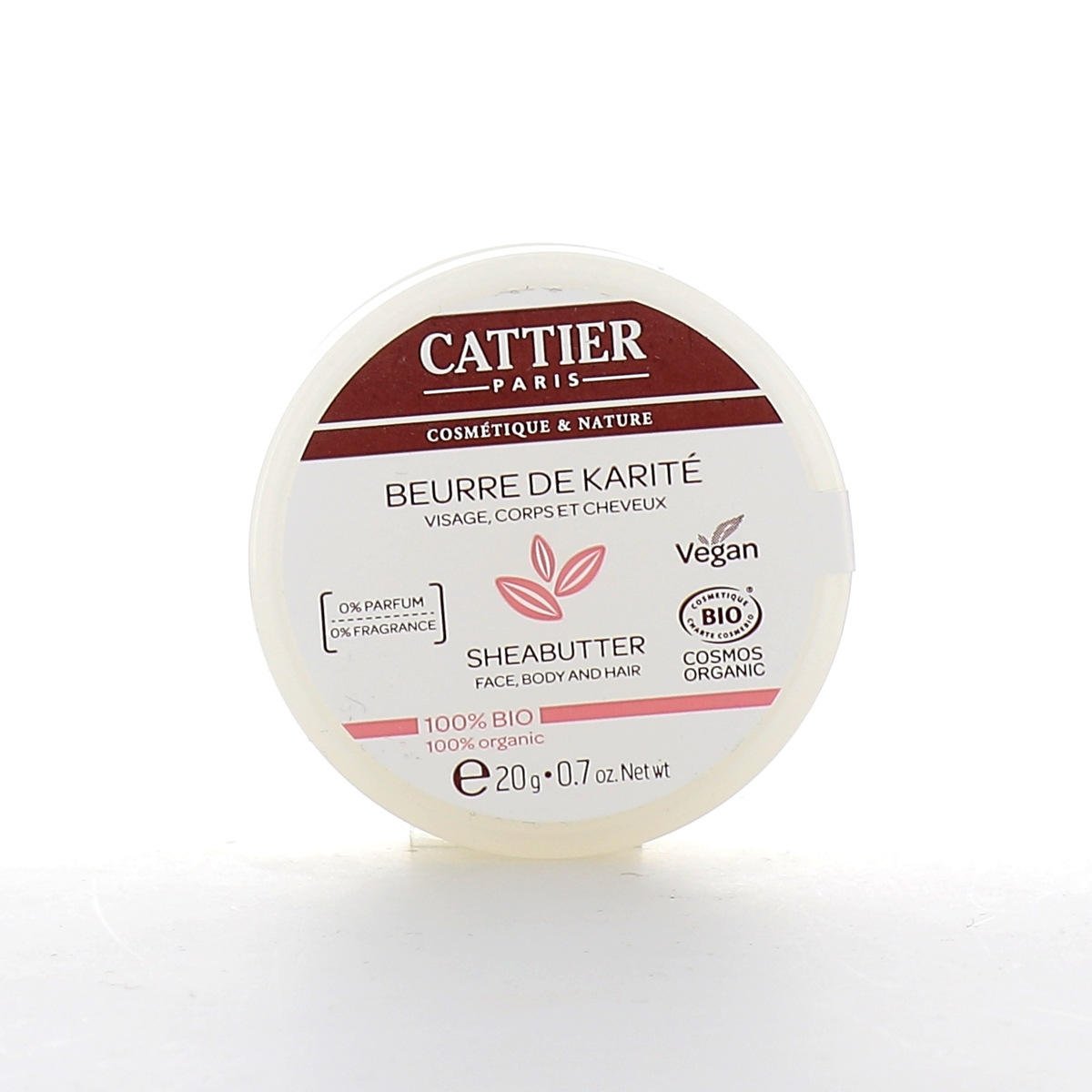 Beurre de karité 100% Bio Cattier