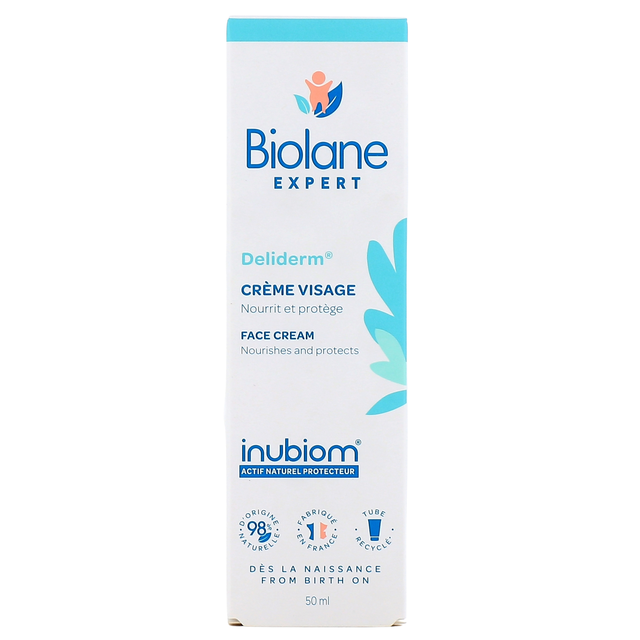 Biolane Expert Deliderm Crème Visage Hydratante 50 ml