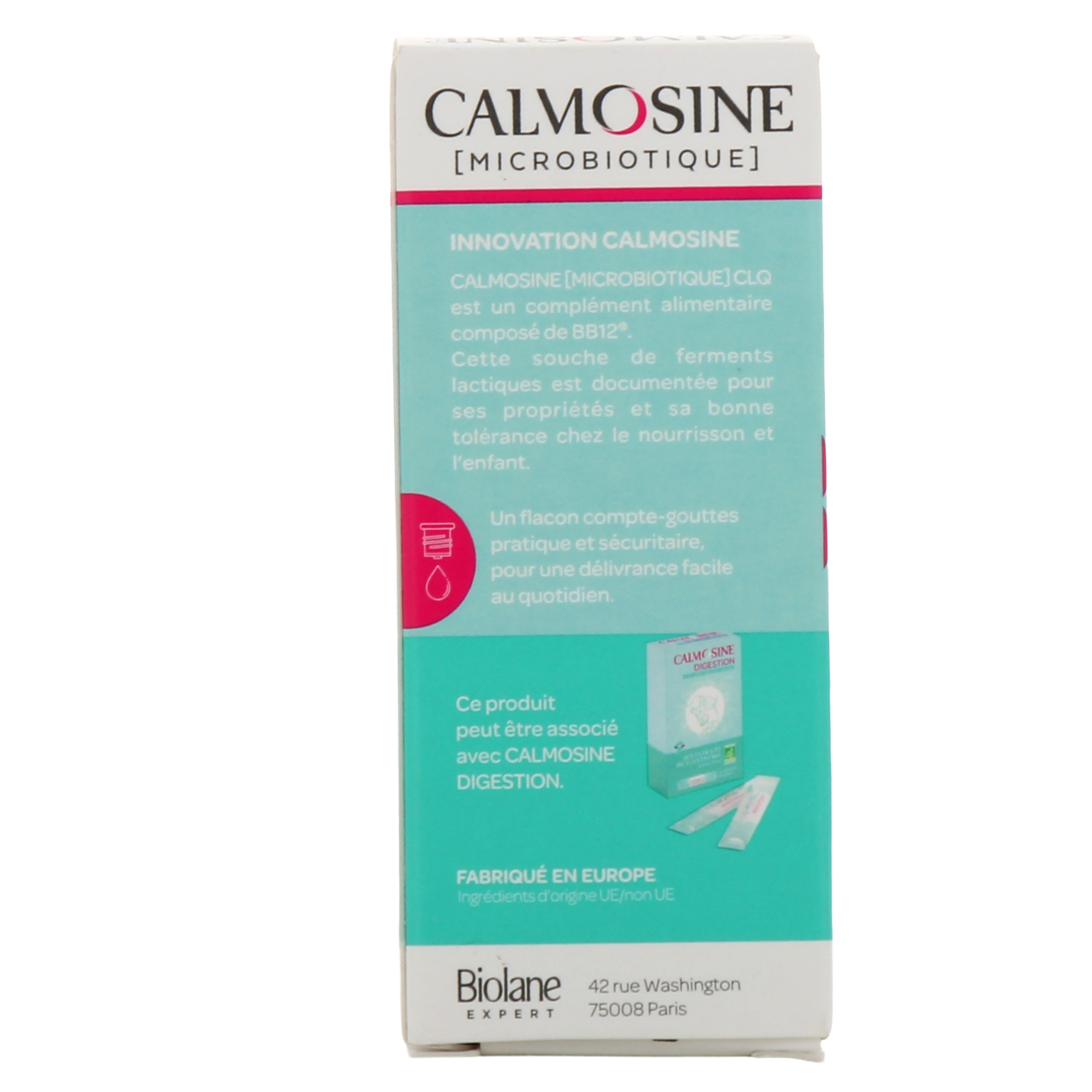 Calmosine Microbiotique CLQ - Complément Alimentaire Bébé - Préserv
