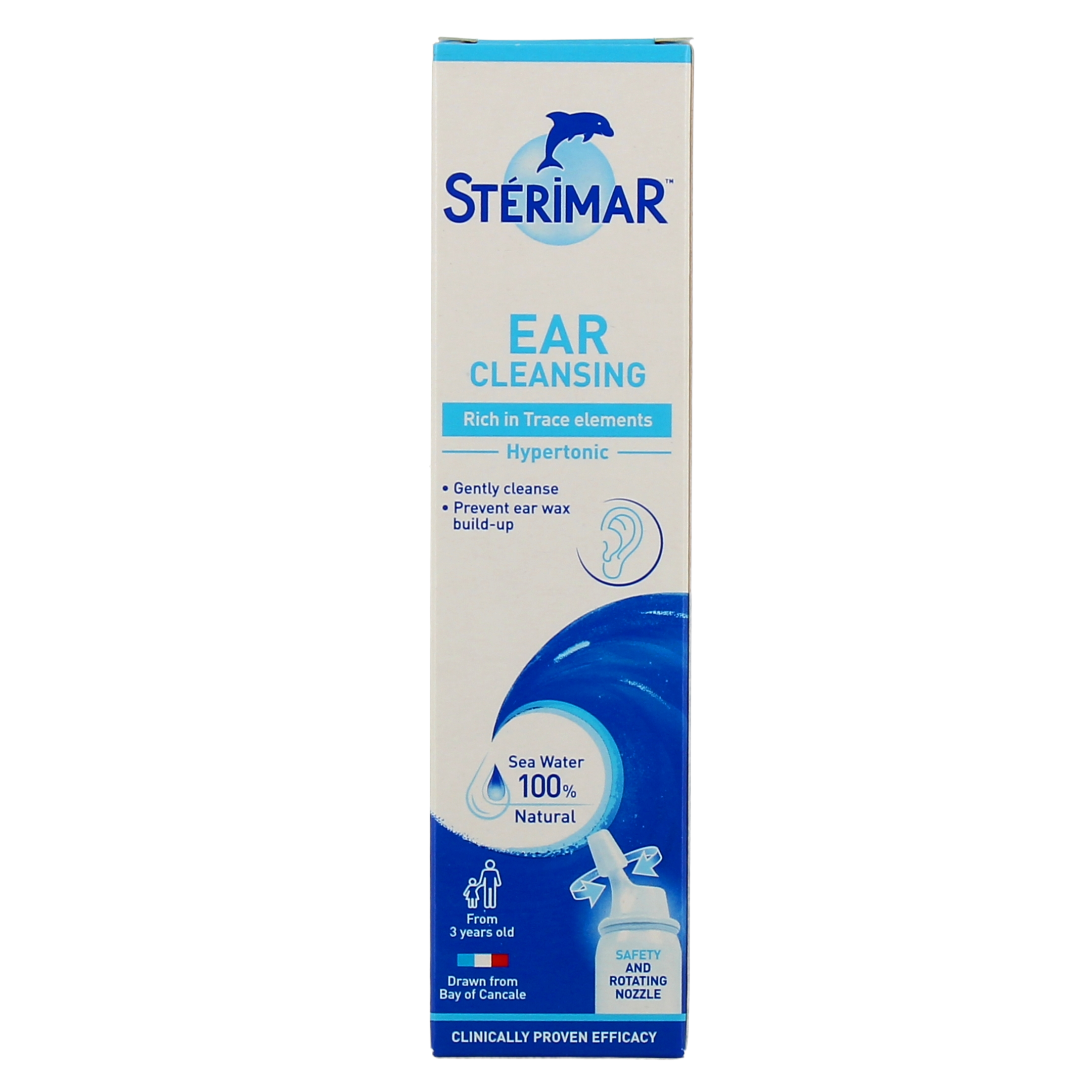 Sterimar Hygiène des oreilles spray hypertonique - Prévention bouchon