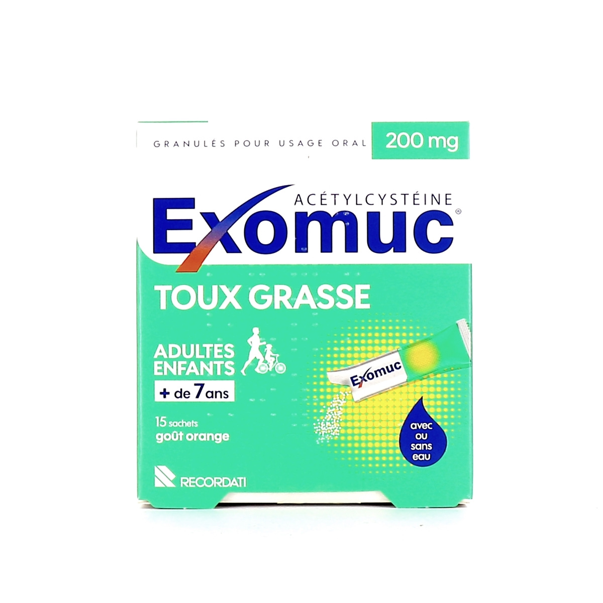 Exomuc 200mg Toux Grasse 24 sachets