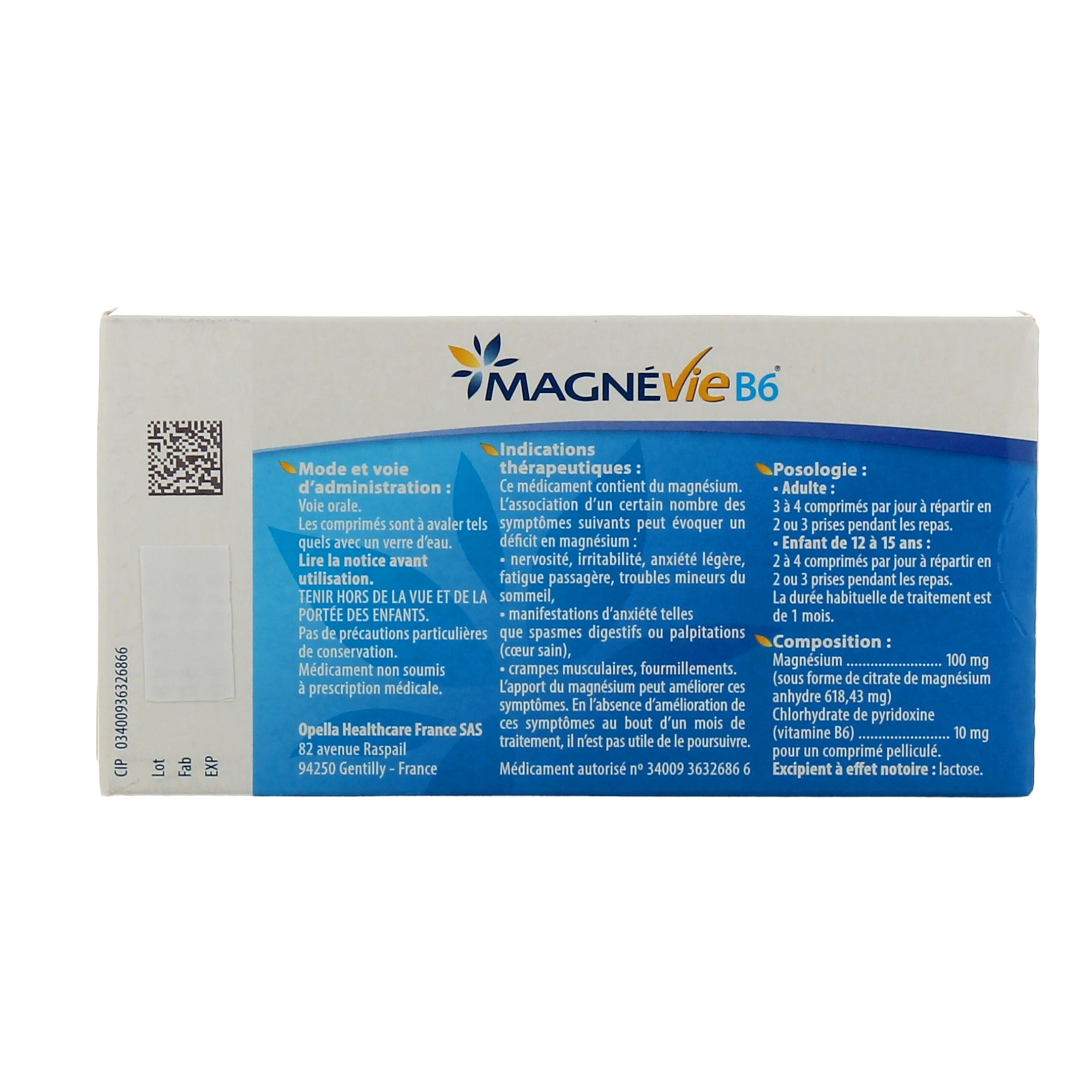 MagnéVie B6 - Cure de magnésium