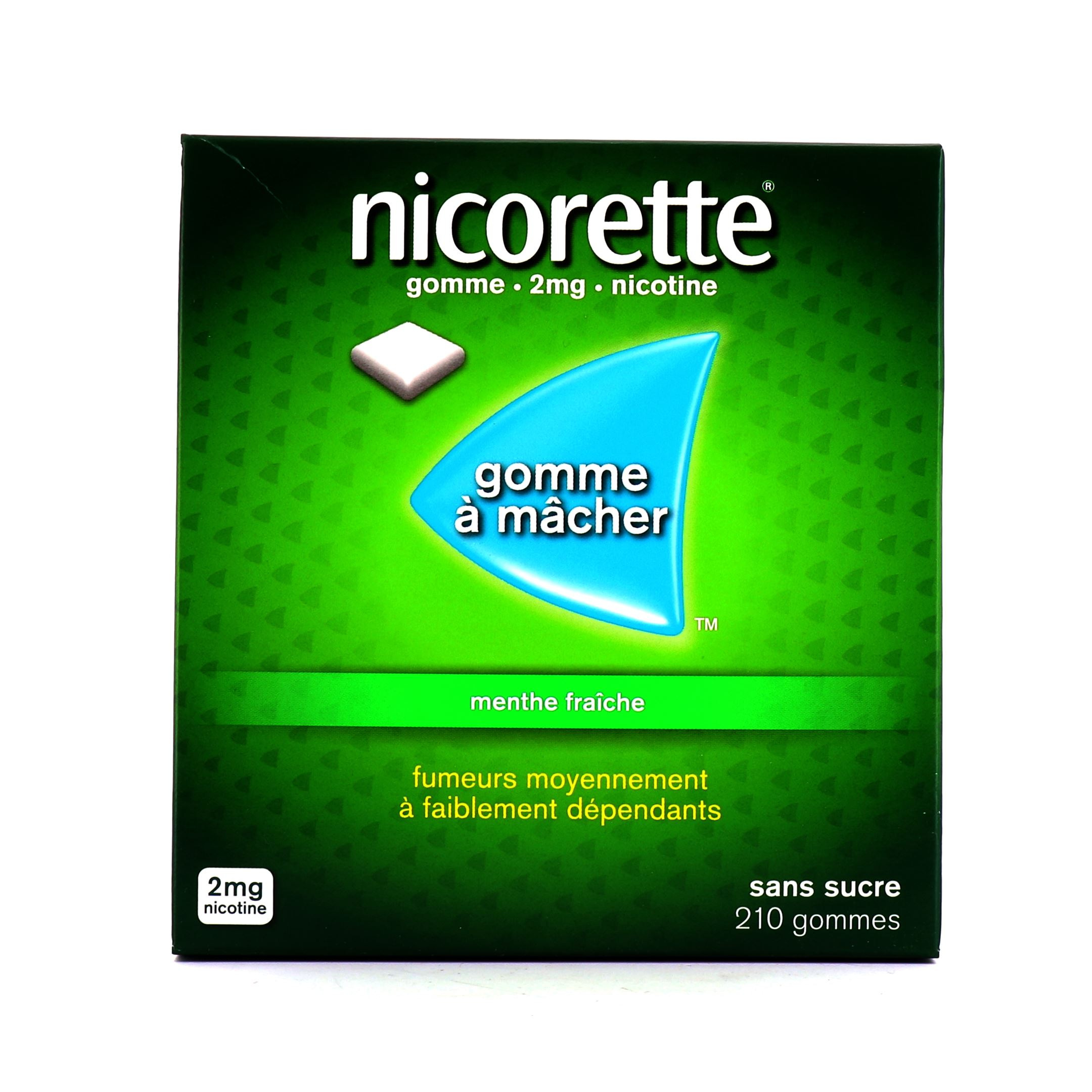 NICORETTE 2MG 105 GOMMES A MACHER