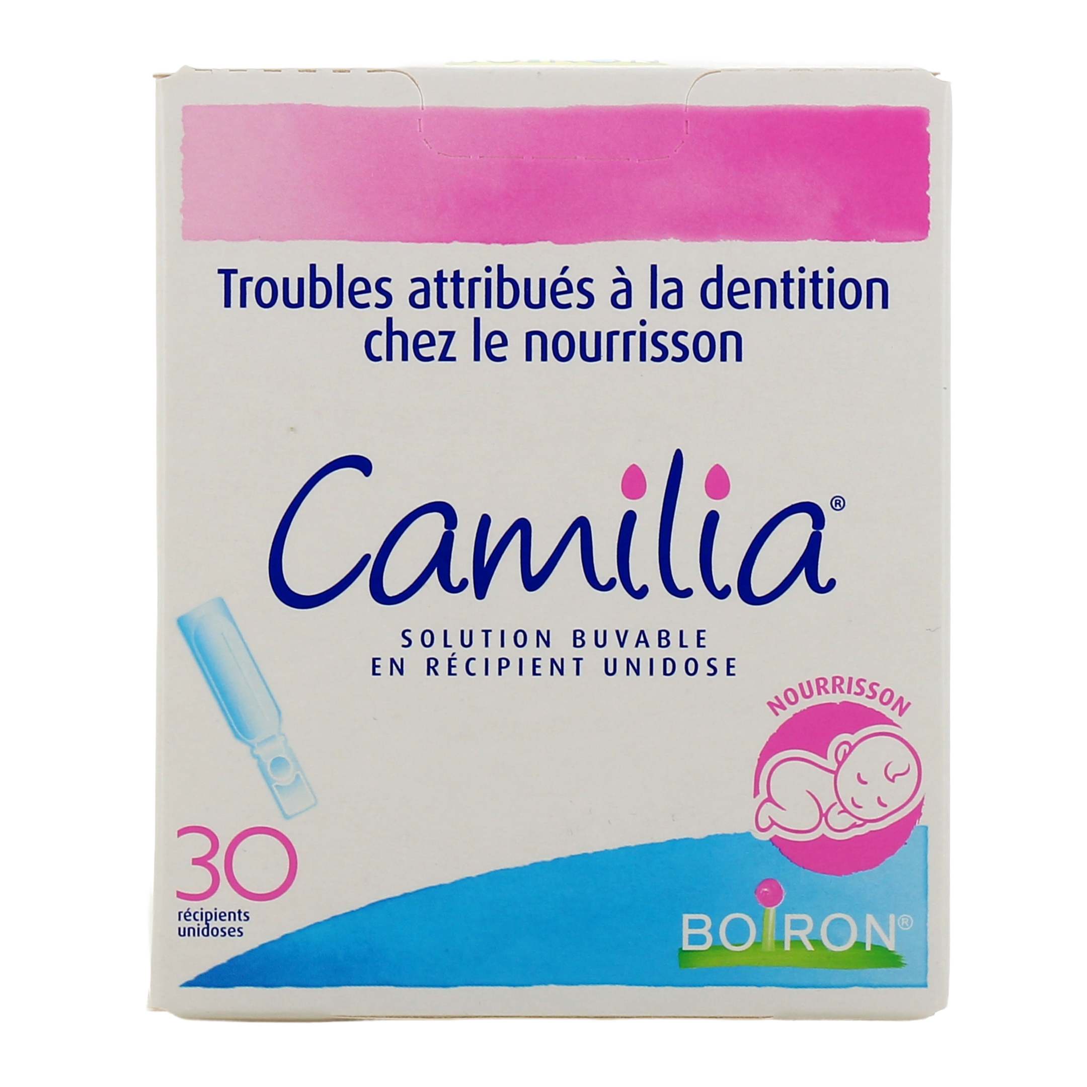 Camilia Boiron - Homéopathique pour poussées dentaires