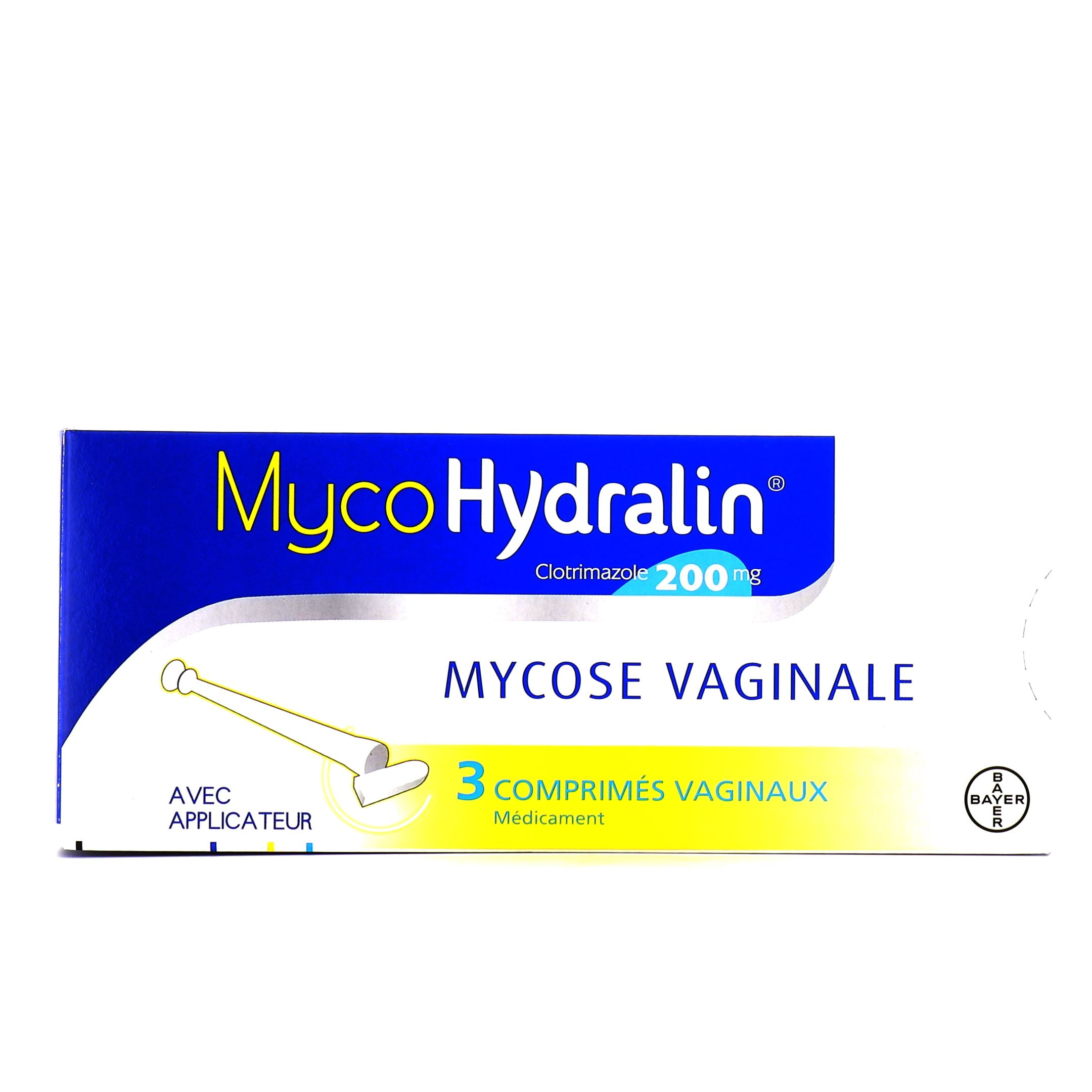 MYCOHYDRALIN 3 comprimés vaginaux - PharmacieVeau