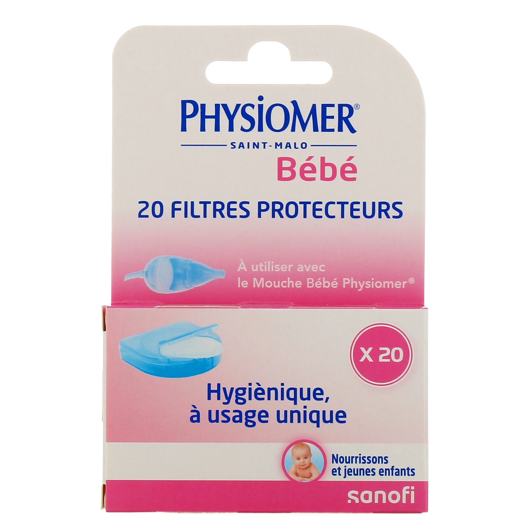 Physiomer Mouche bébé + 5 filtres - Pharmacie en ligne