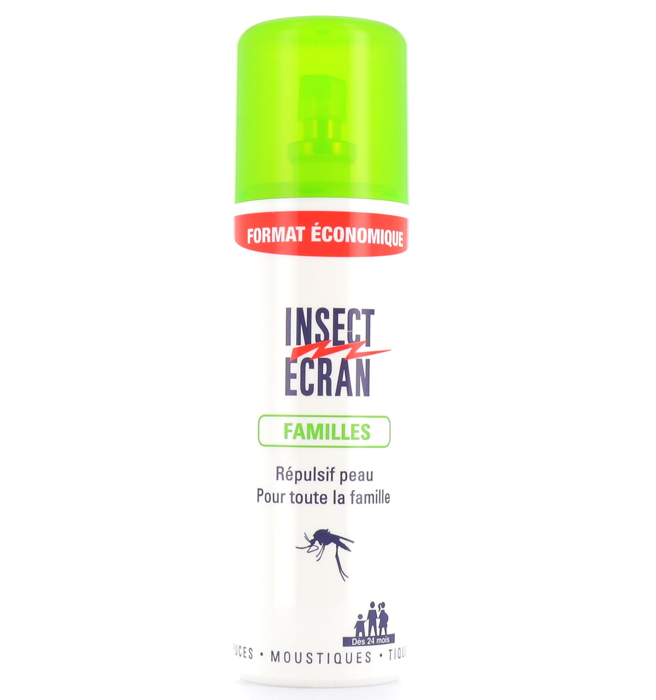 INSECT ÉCRAN Familles Anti-Moustiques Spray 100 ml 100 ml - Redcare  Pharmacie
