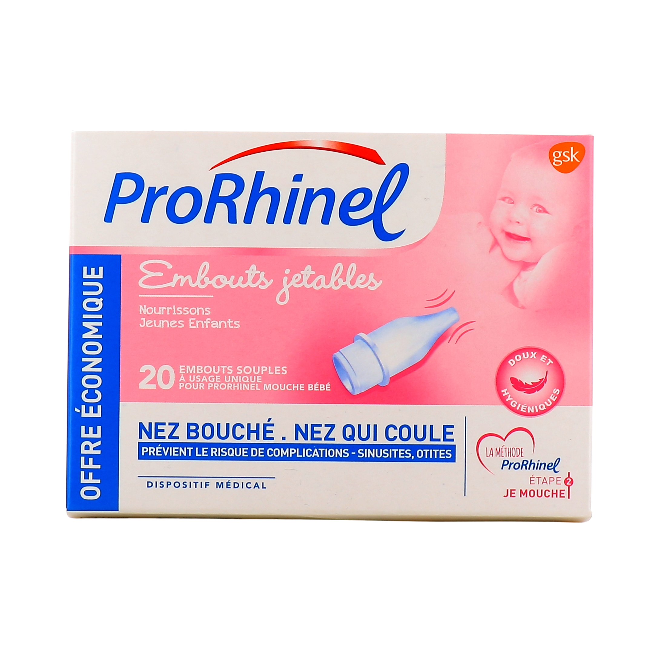 ProRhinel 10 Embouts jetables - Prorhinel
