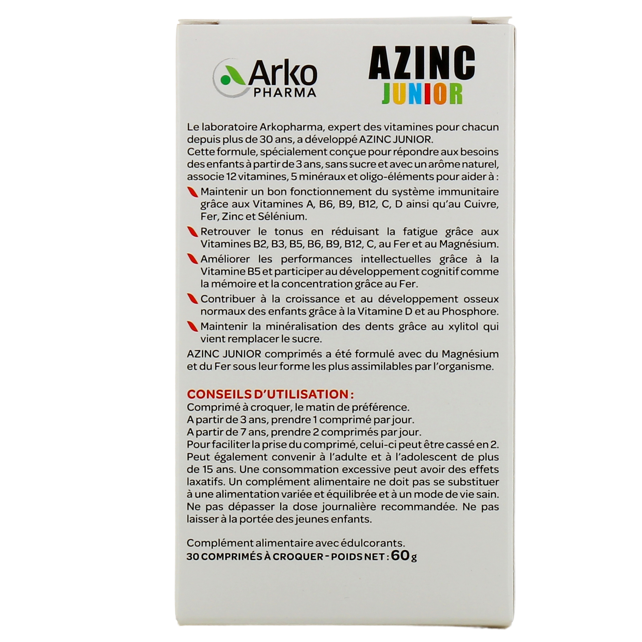 Azinc® Junior – Arkopharma France