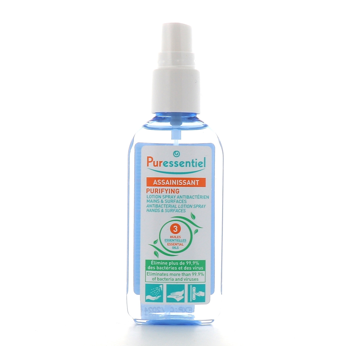 Lotion Spray Antibactérien mains & surfaces- 250 ml - Pharmacie
