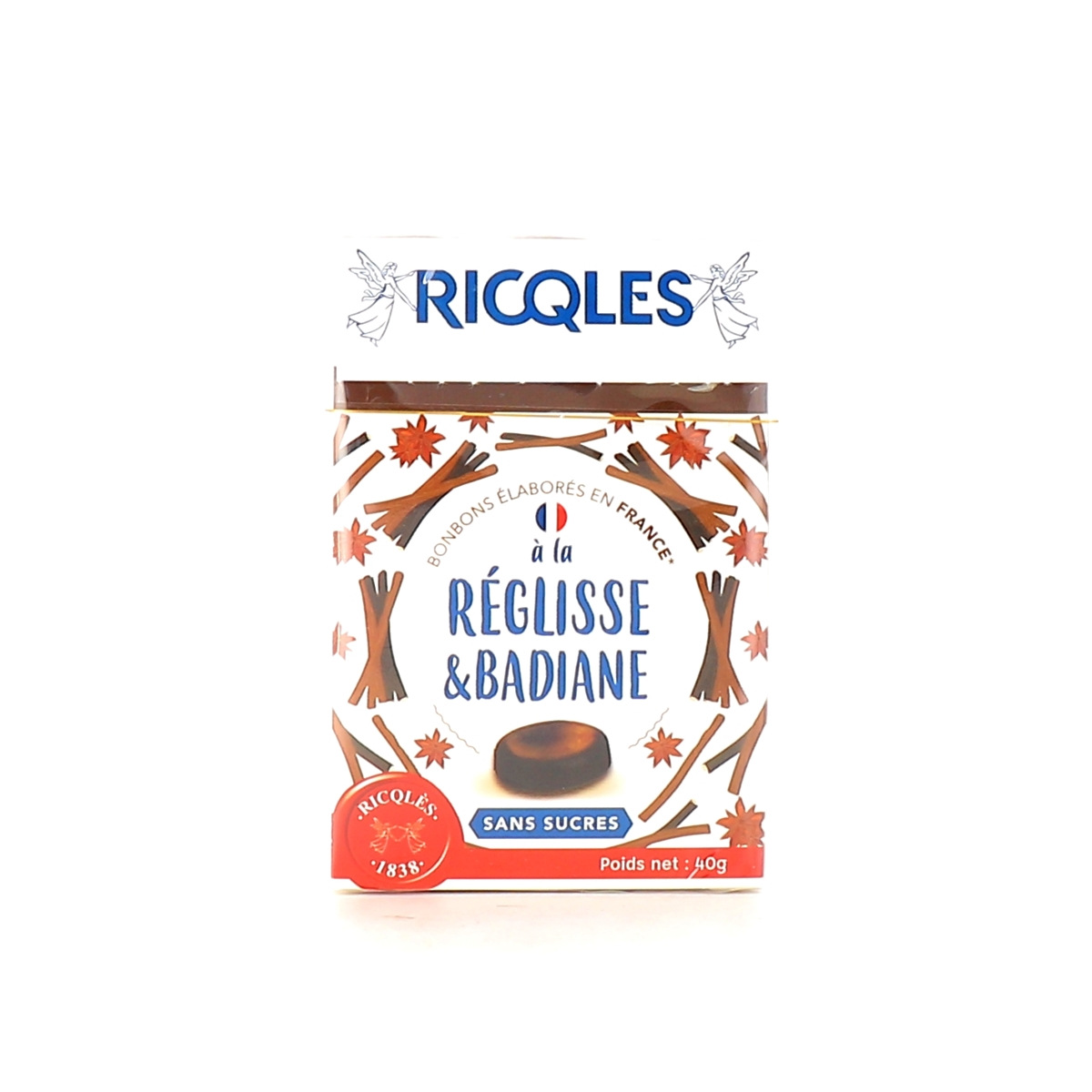 Bonbons sans sucres réglisse CARREFOUR : le paquet de 150g à Prix Carrefour