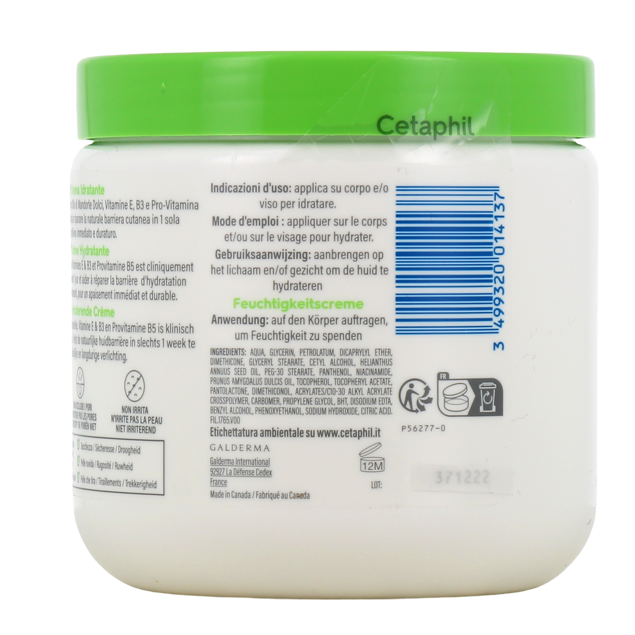 CETAPHIL crème hydratante Visage & Corps