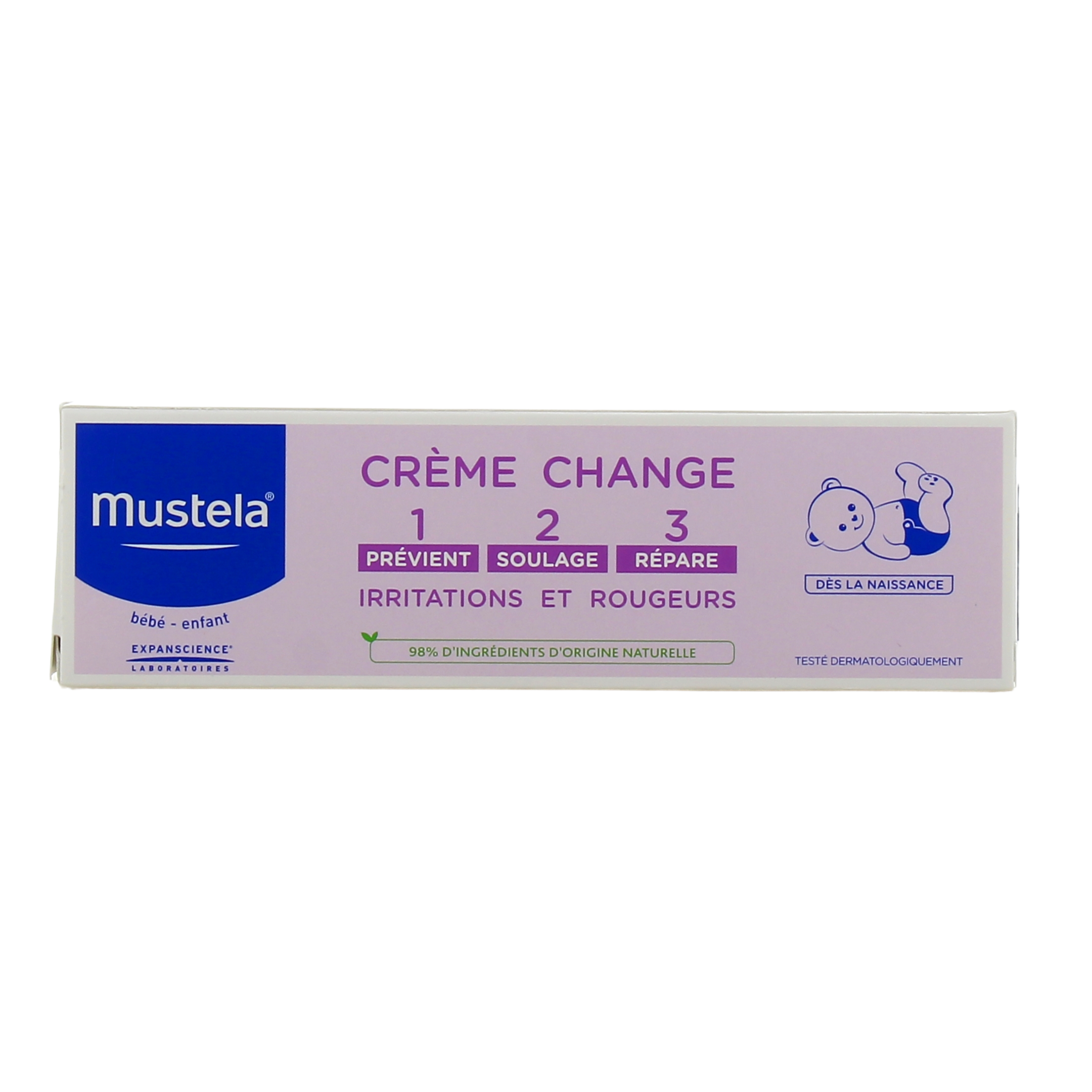 Crème Change Bébé - 3 en 1 - Mustela - 100 ml - Mustela