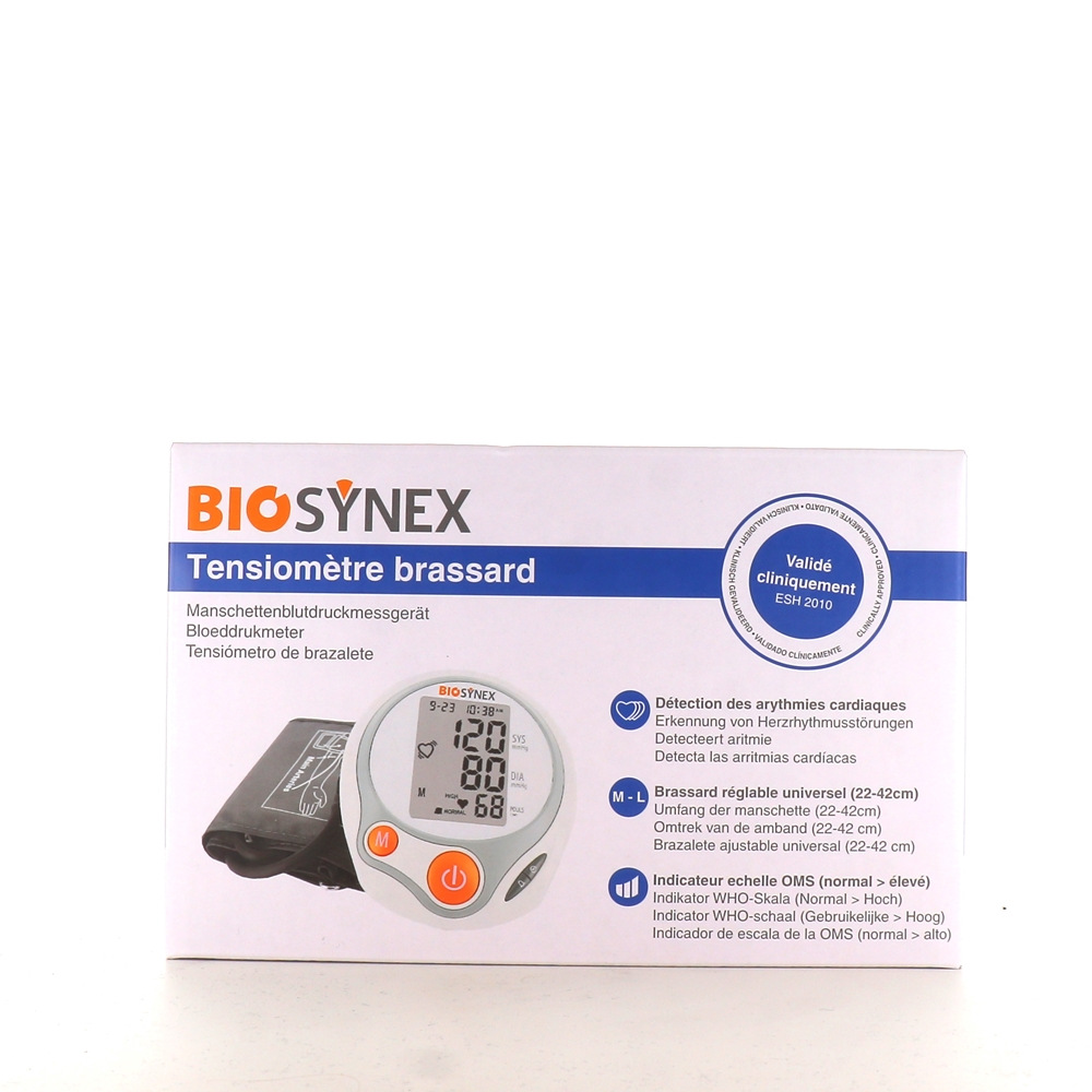 Biosynex exacto tensiomètre brassard fiable précis