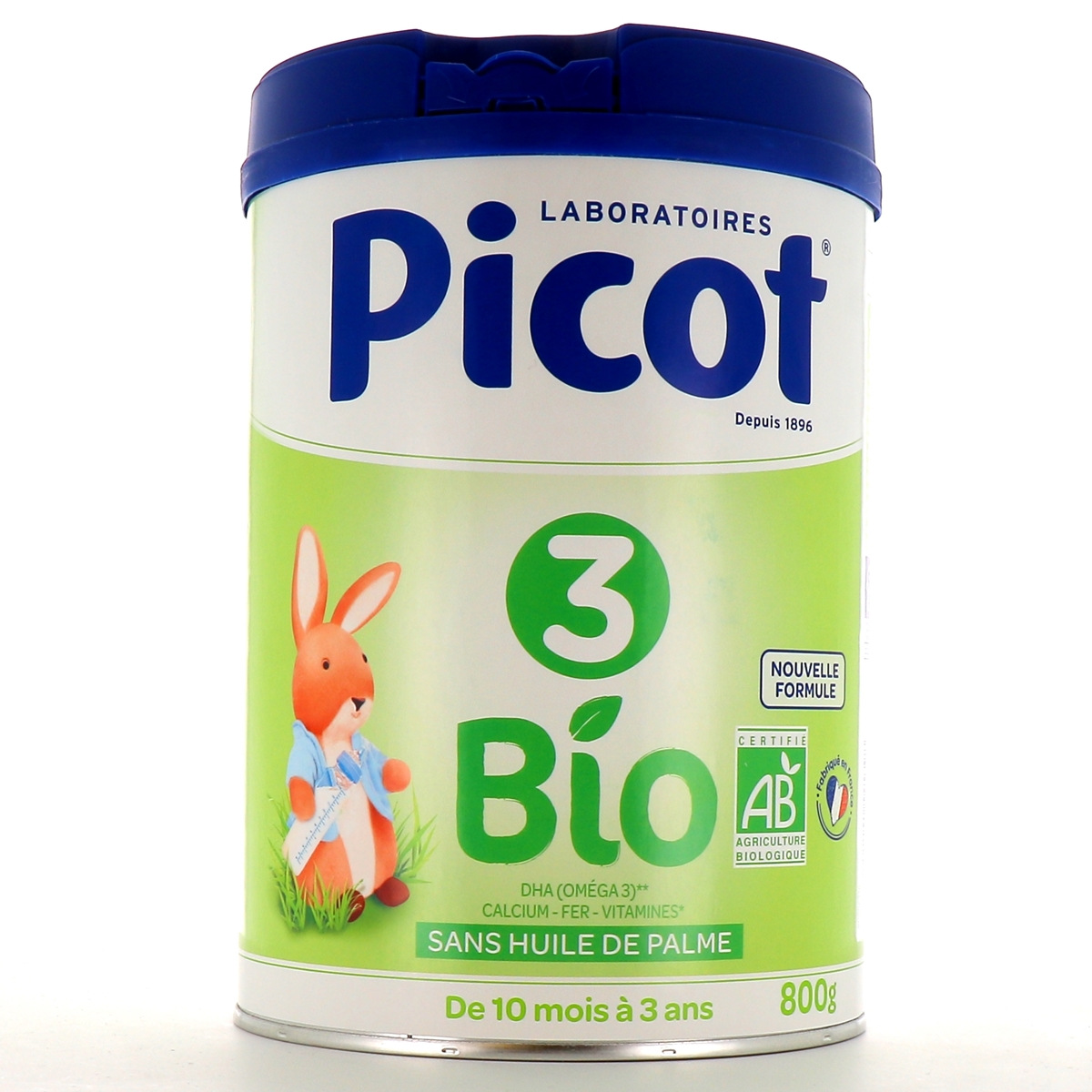 Picot 3 lait 3ème âge Bio 800 g - 37923 - De 10 mois à 3