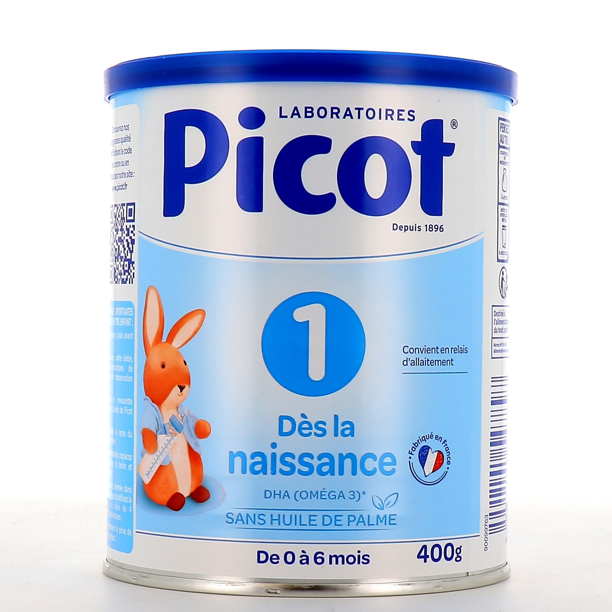 Picot Lait 1er Âge 400g - Paraphamadirect
