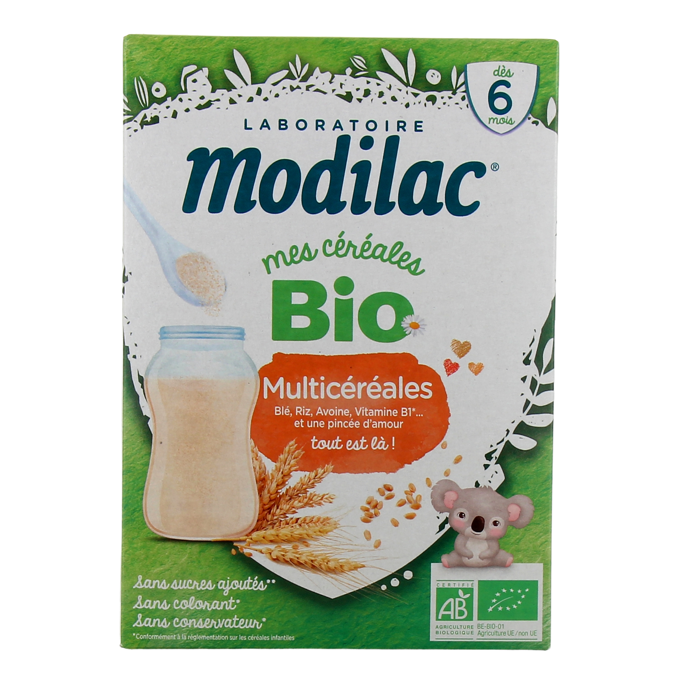 MODILAC CEREALES Farine sans gluten à partir de 4 mois B/300g Modilac  Modilac CEREALES