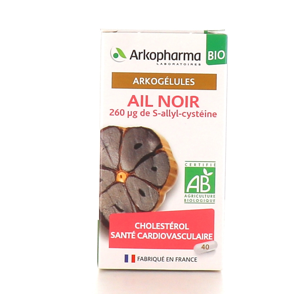 Arkogélules® BIO Ail noir – Arkopharma France