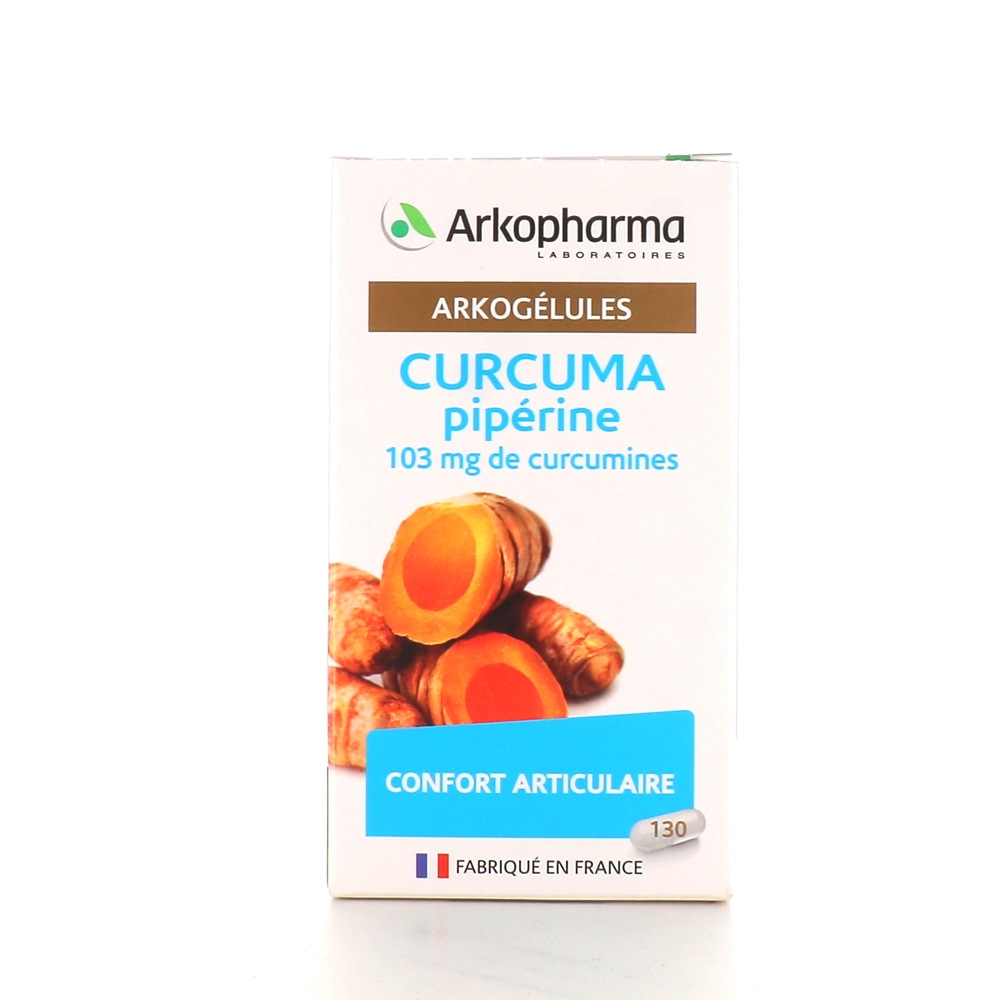 Curcuma Gélules 570 mg - Compléments alimentaires/Tonus - ginaepices