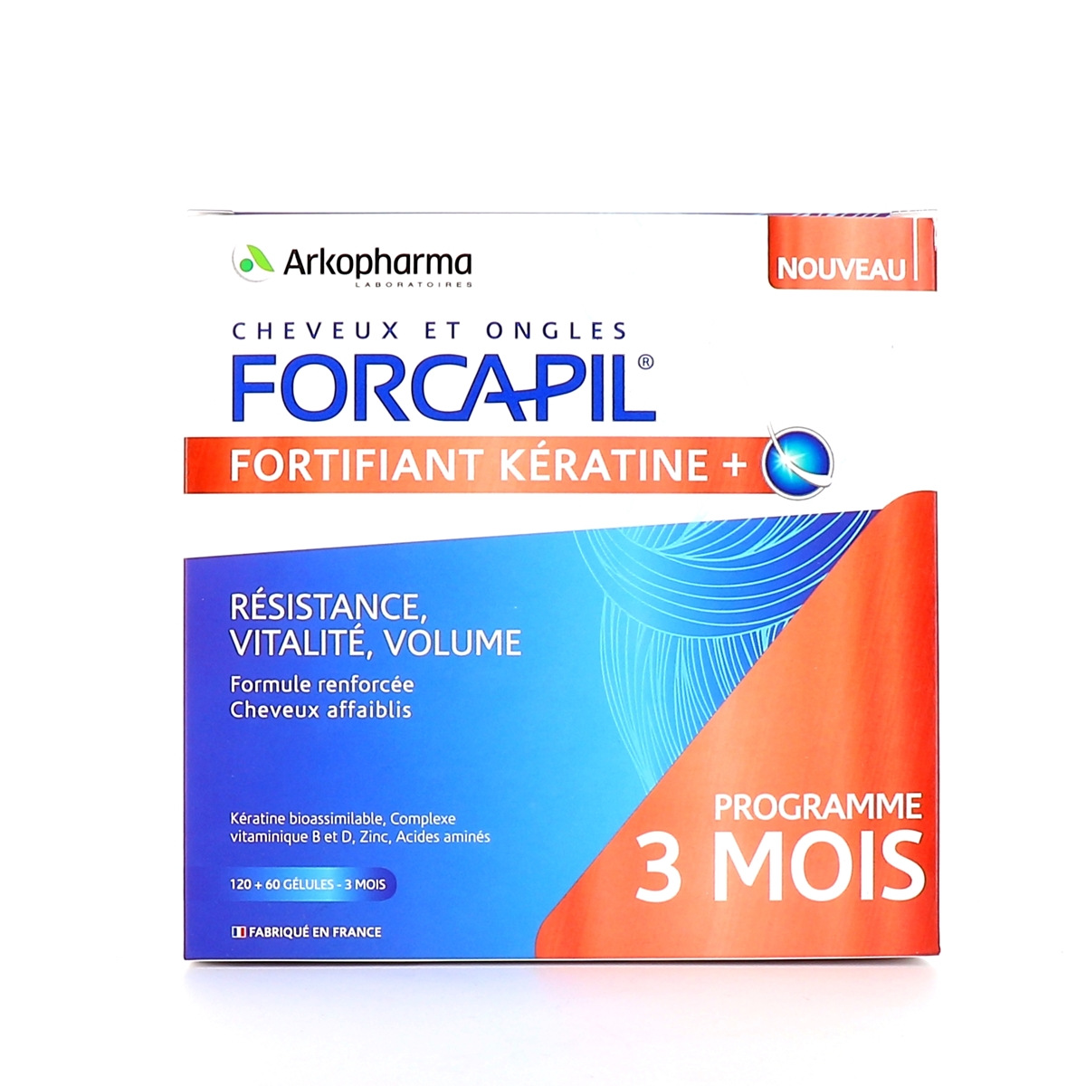 Forcapil Fortifiant Kératine Pharmacie Des Drakkars