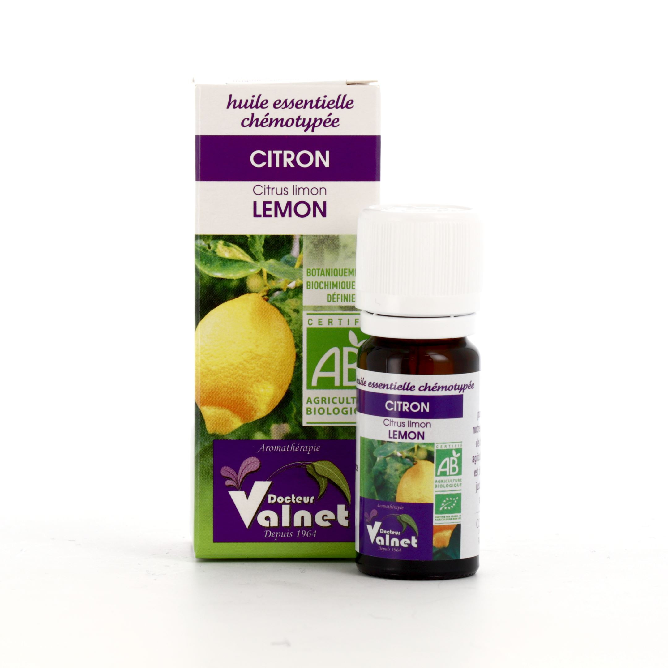 Huile essentielle de Citron Docteur Valnet
