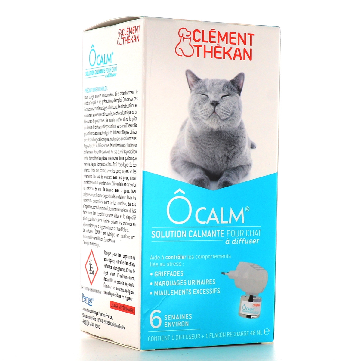 Clément Thékan ÔCALM spray calmant anti stress Chat - 60ml