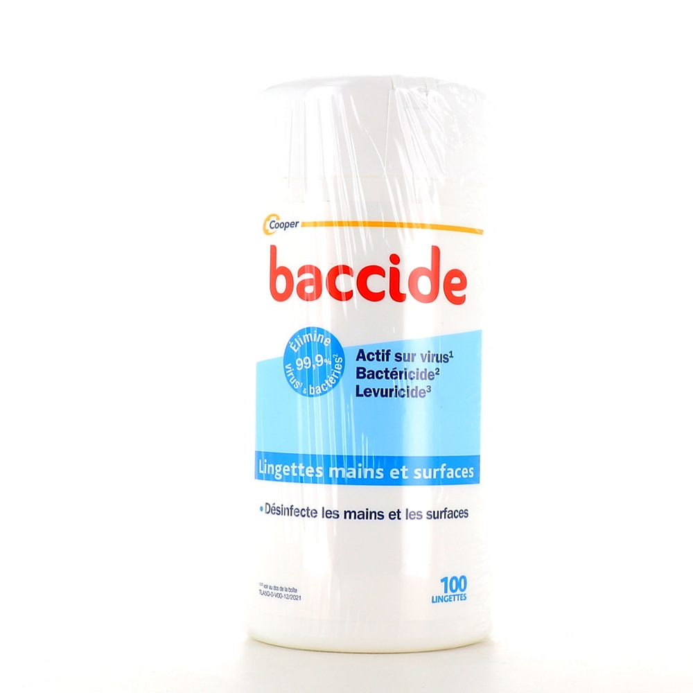 Baccide Lingettes Mains et Surface