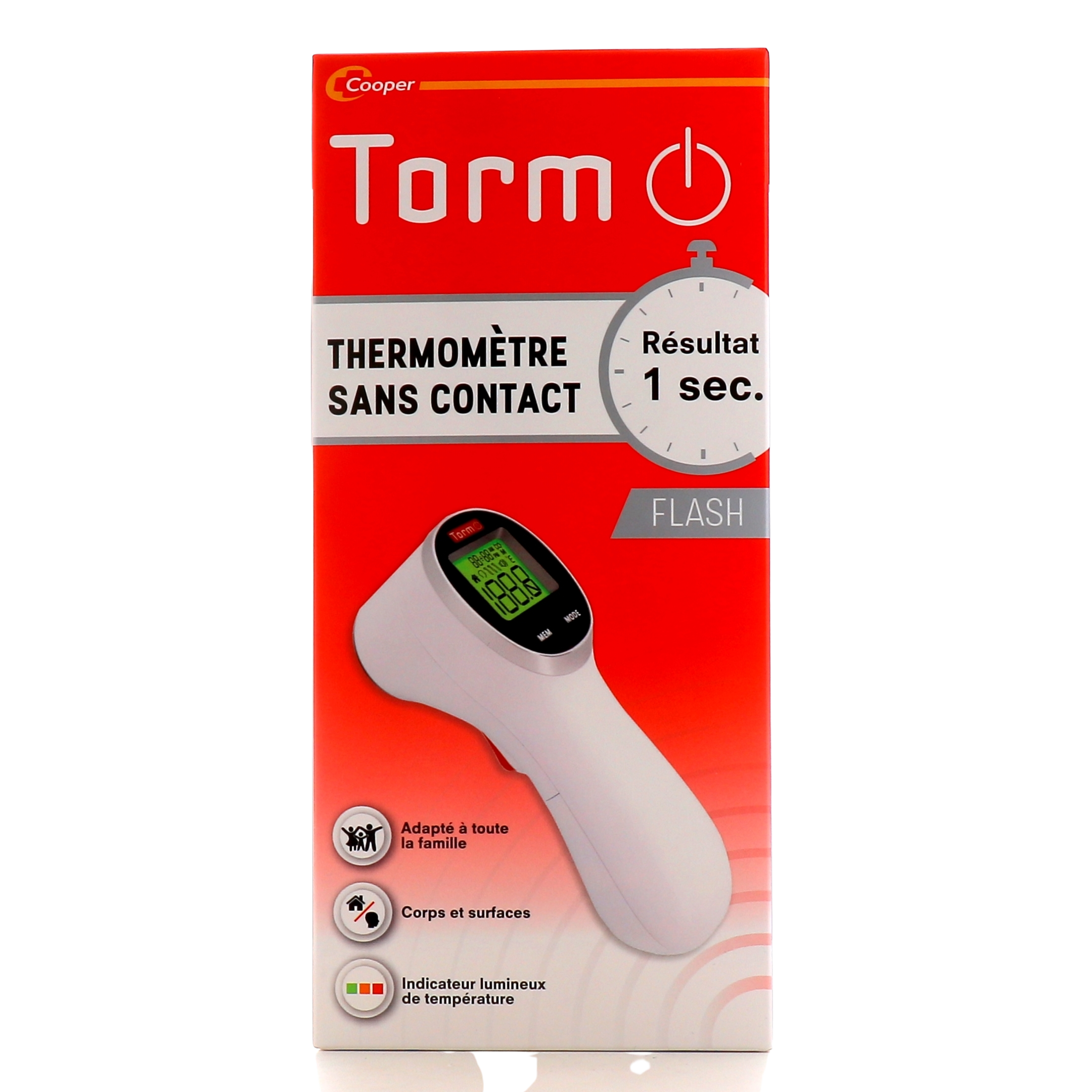 Le thermomètre électronique TORM, précision et simplicité