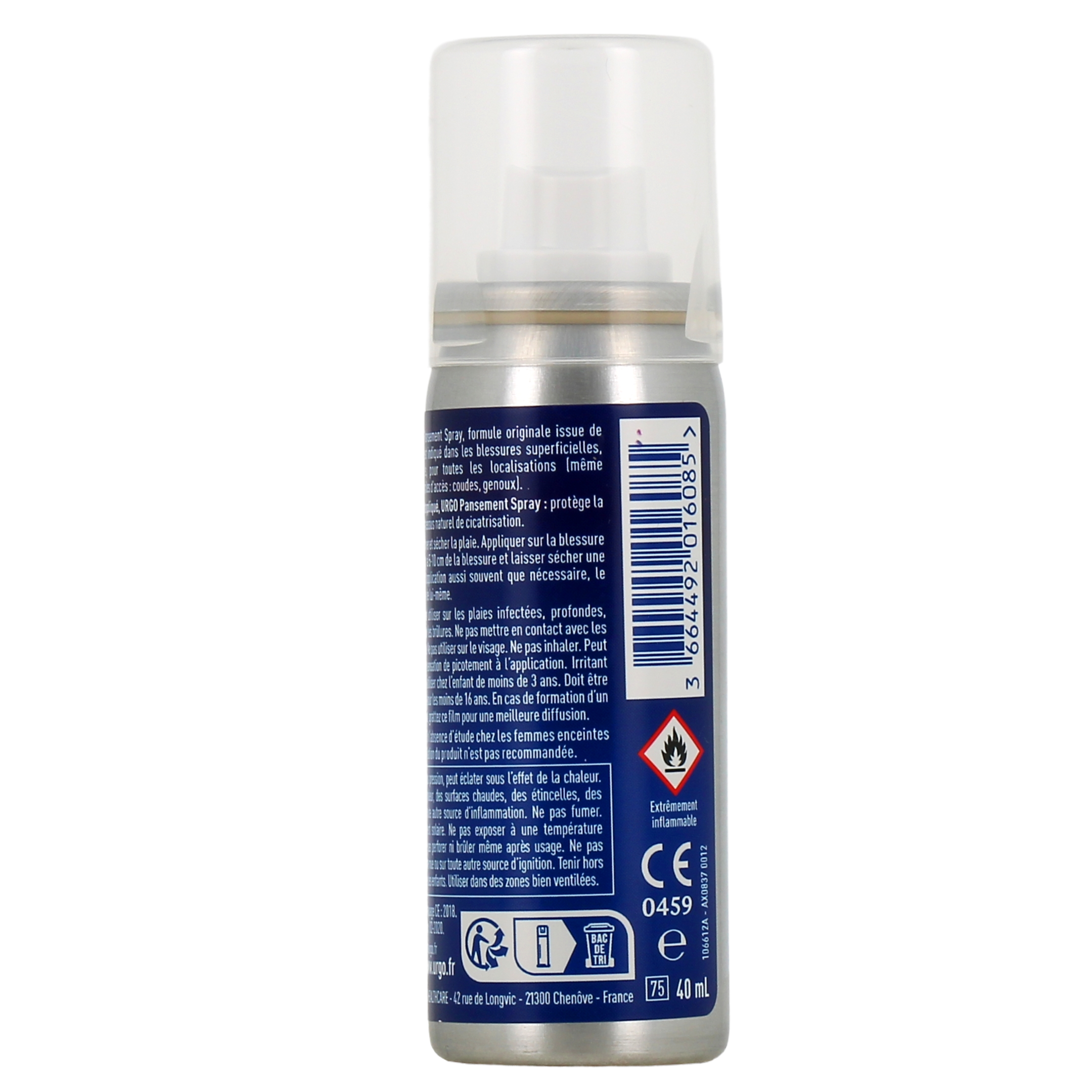 Pansement Spray Urgo Filmogel 40 ml résistant à l'eau