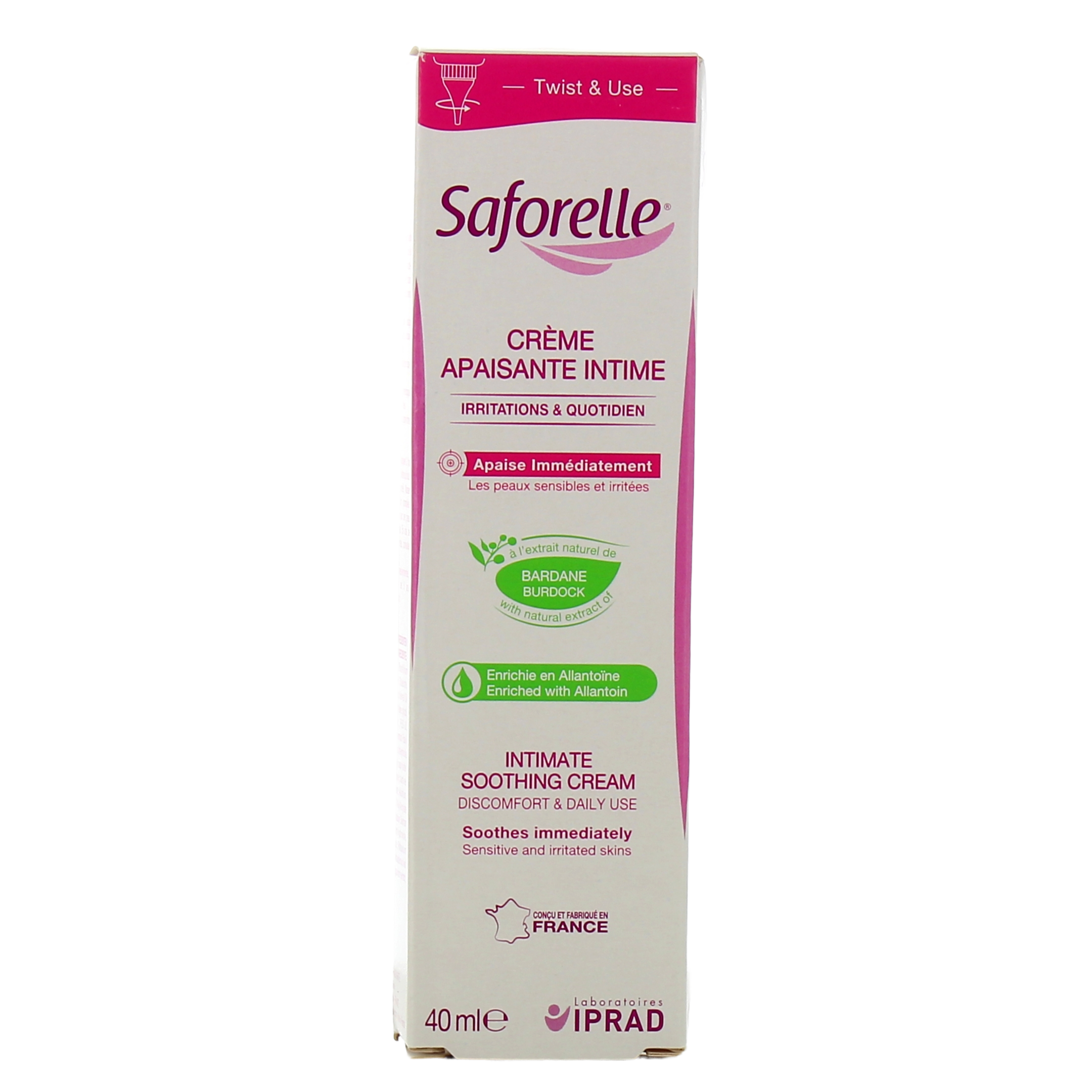 La Grande Pharmacie - Parapharmacie Saforelle Crème Apaisante Intime  Irritation & Quotidien T/100ml - Barlin