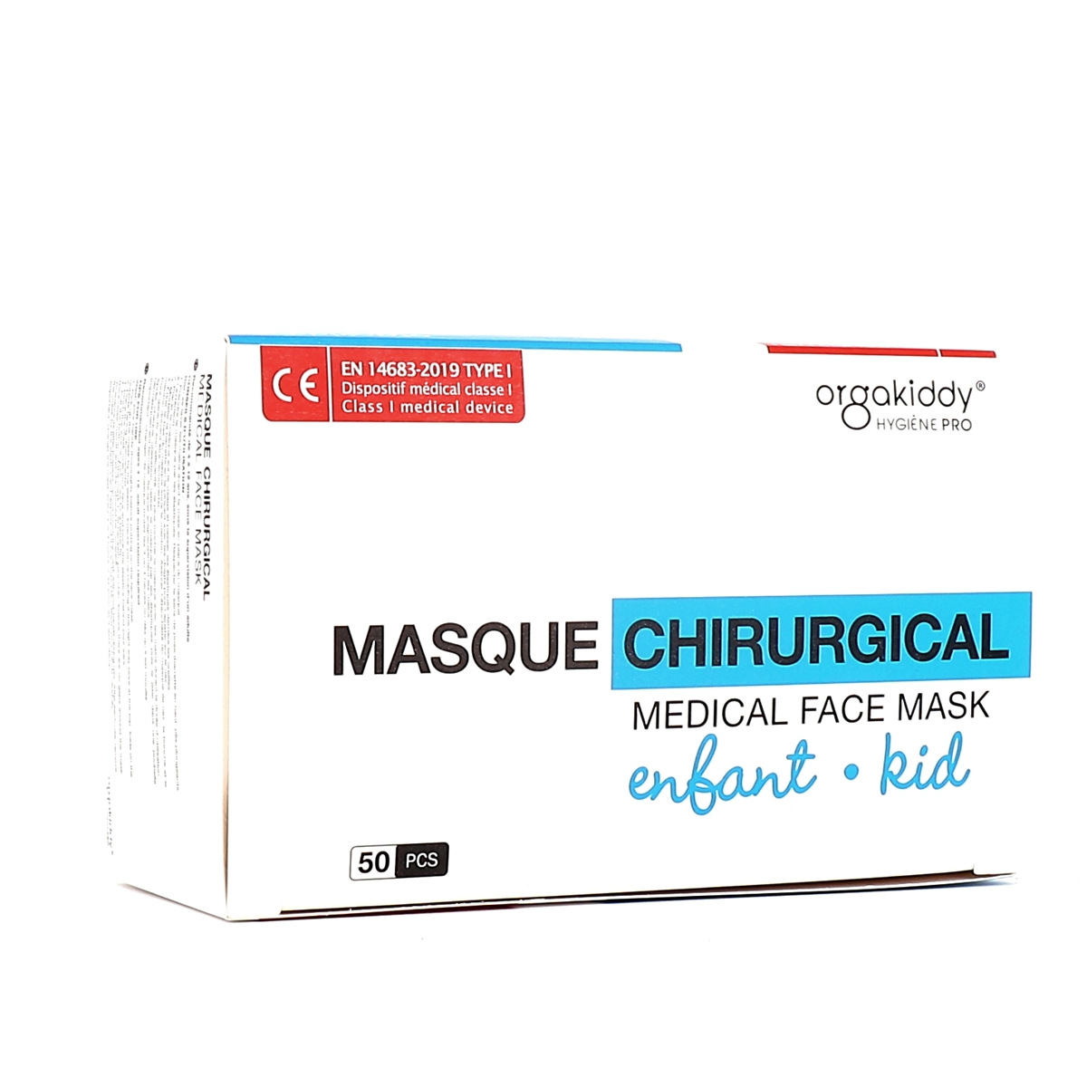 Masque Chirurgical Adultes & Enfants x 50 - Orgakiddy