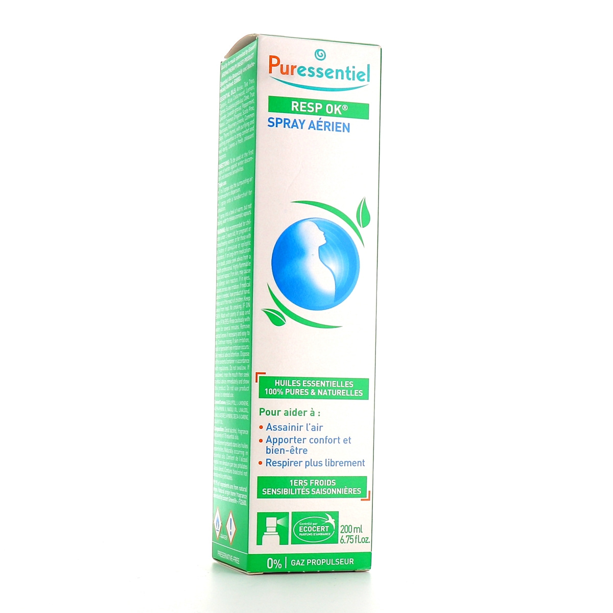 Puressentiel Resp Ok Air Spray, Anti-Allergen Dust Spray, 0.67 oz 