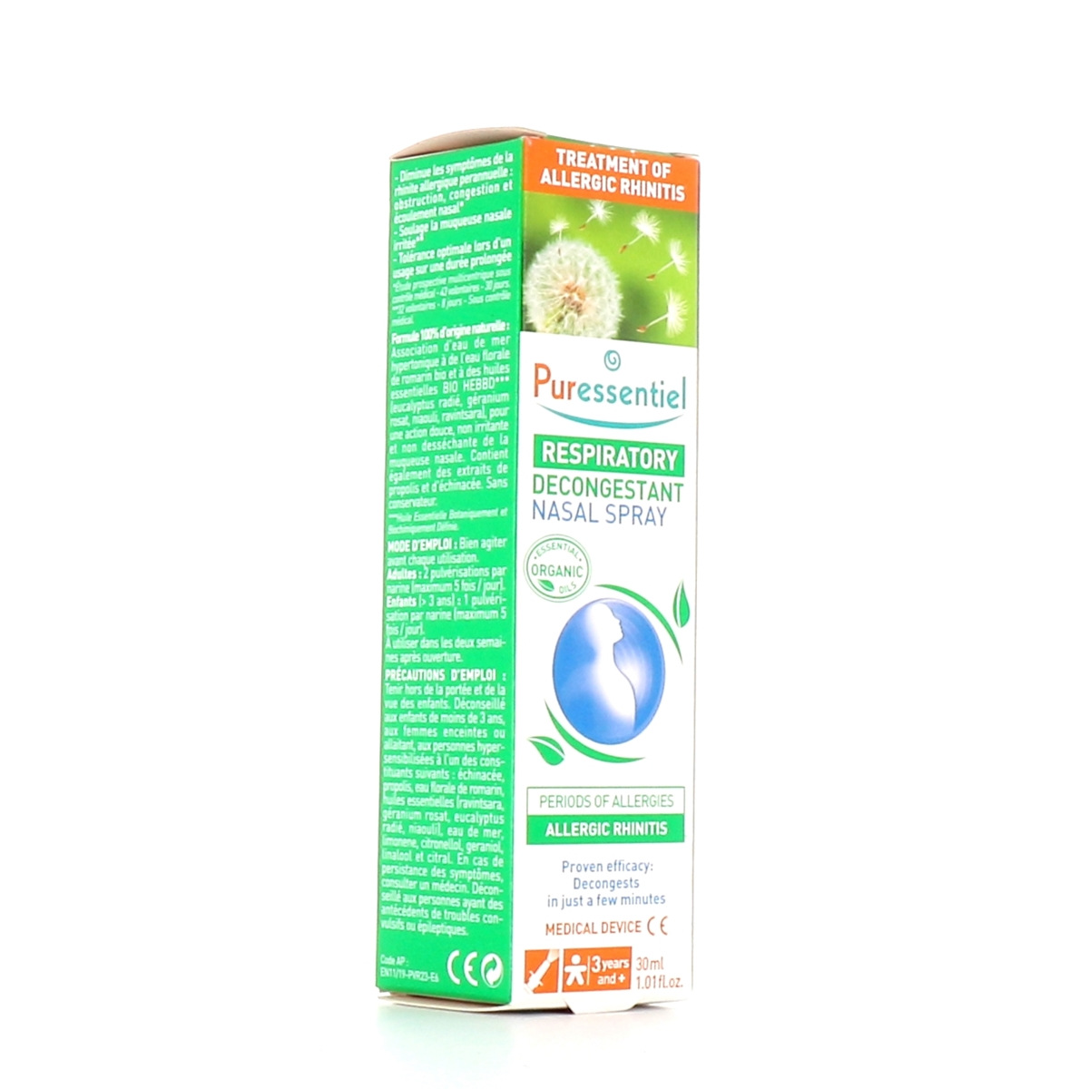OLIOSEPTIL® Spray nasal - Soulage la congestion nasale - 20ml - Olioseptil