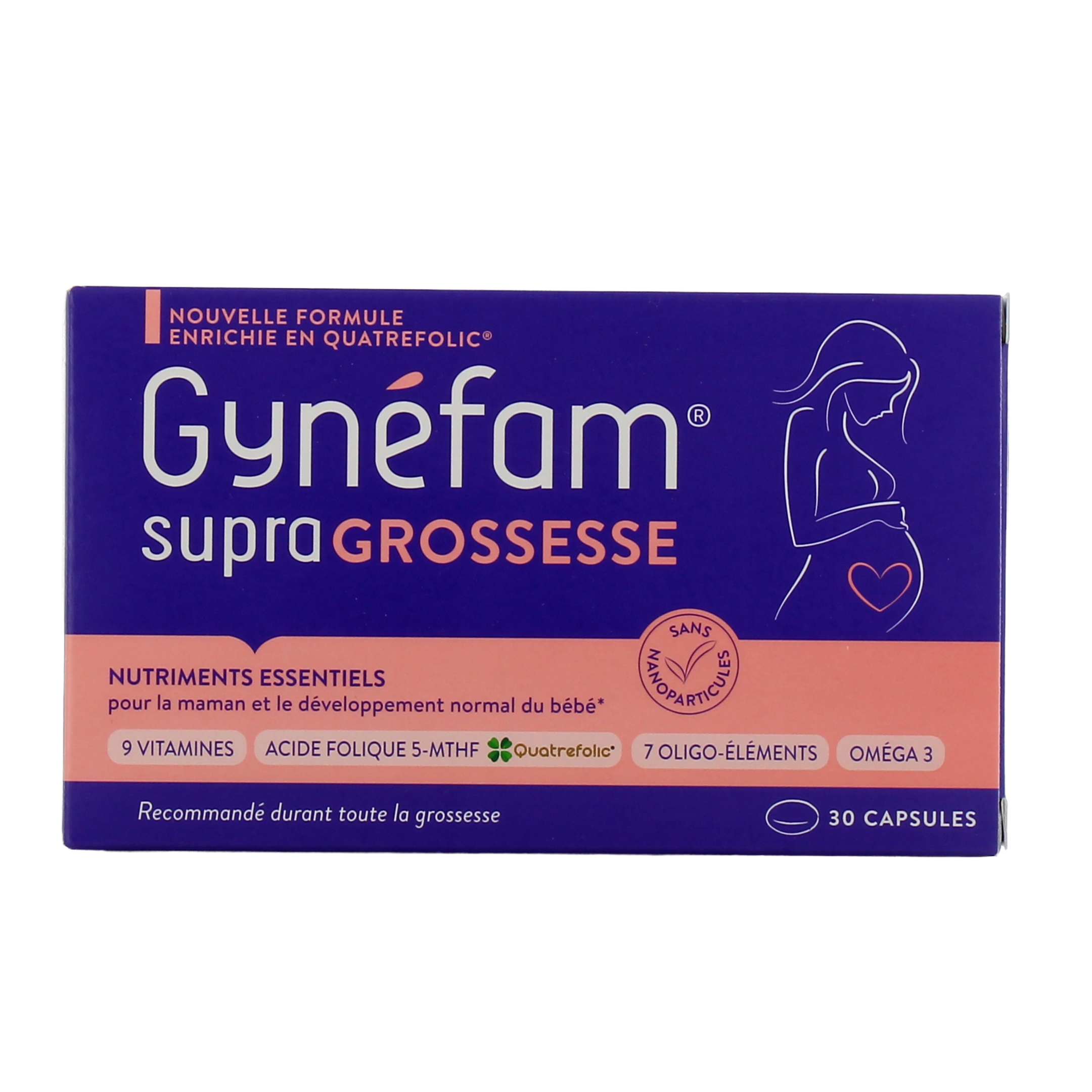 Gynéfam Supra Grossesse - 90 capsules